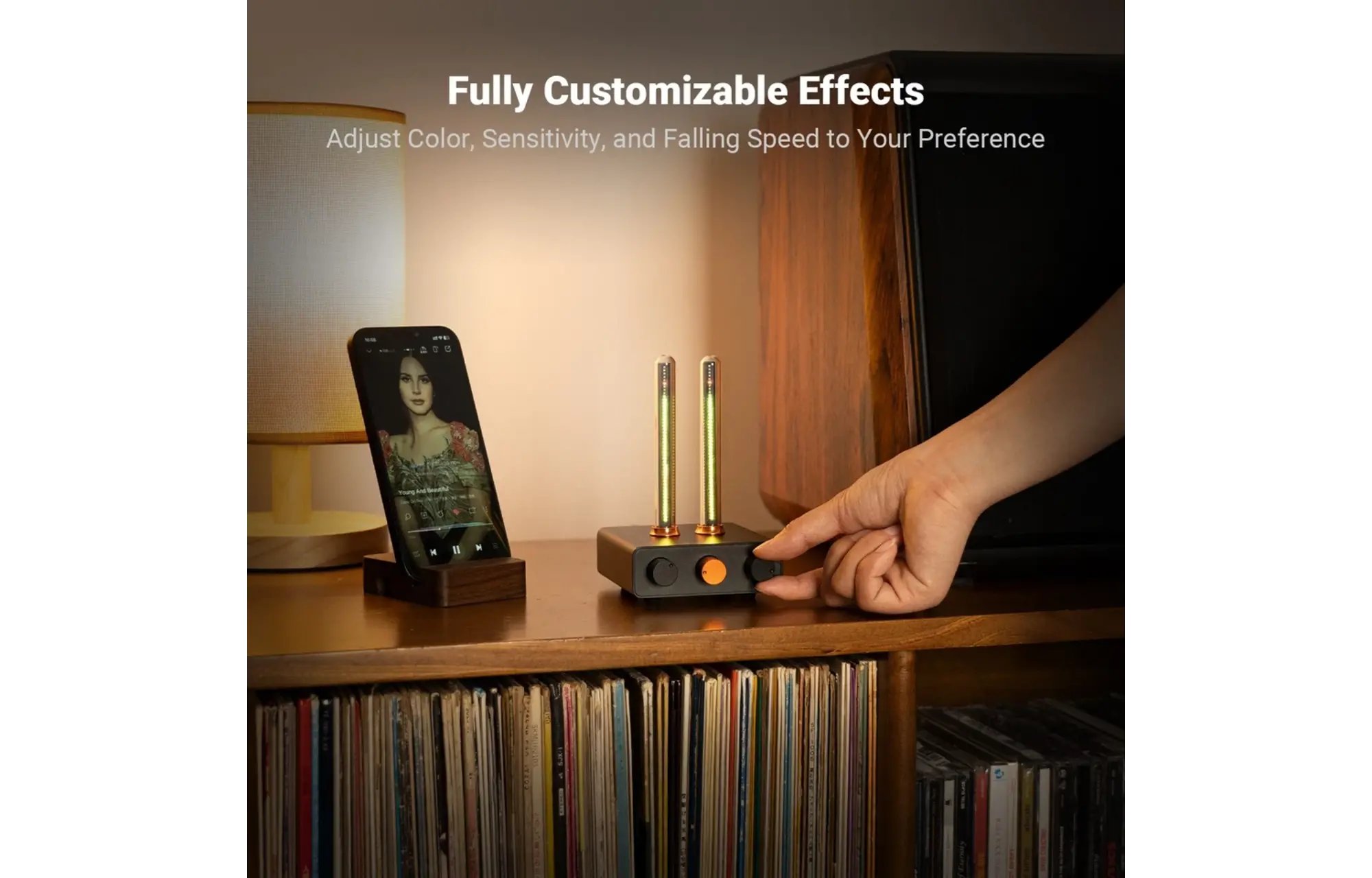 Fosi Audio AH-01A Zenei ritmus vizualizátor fénye