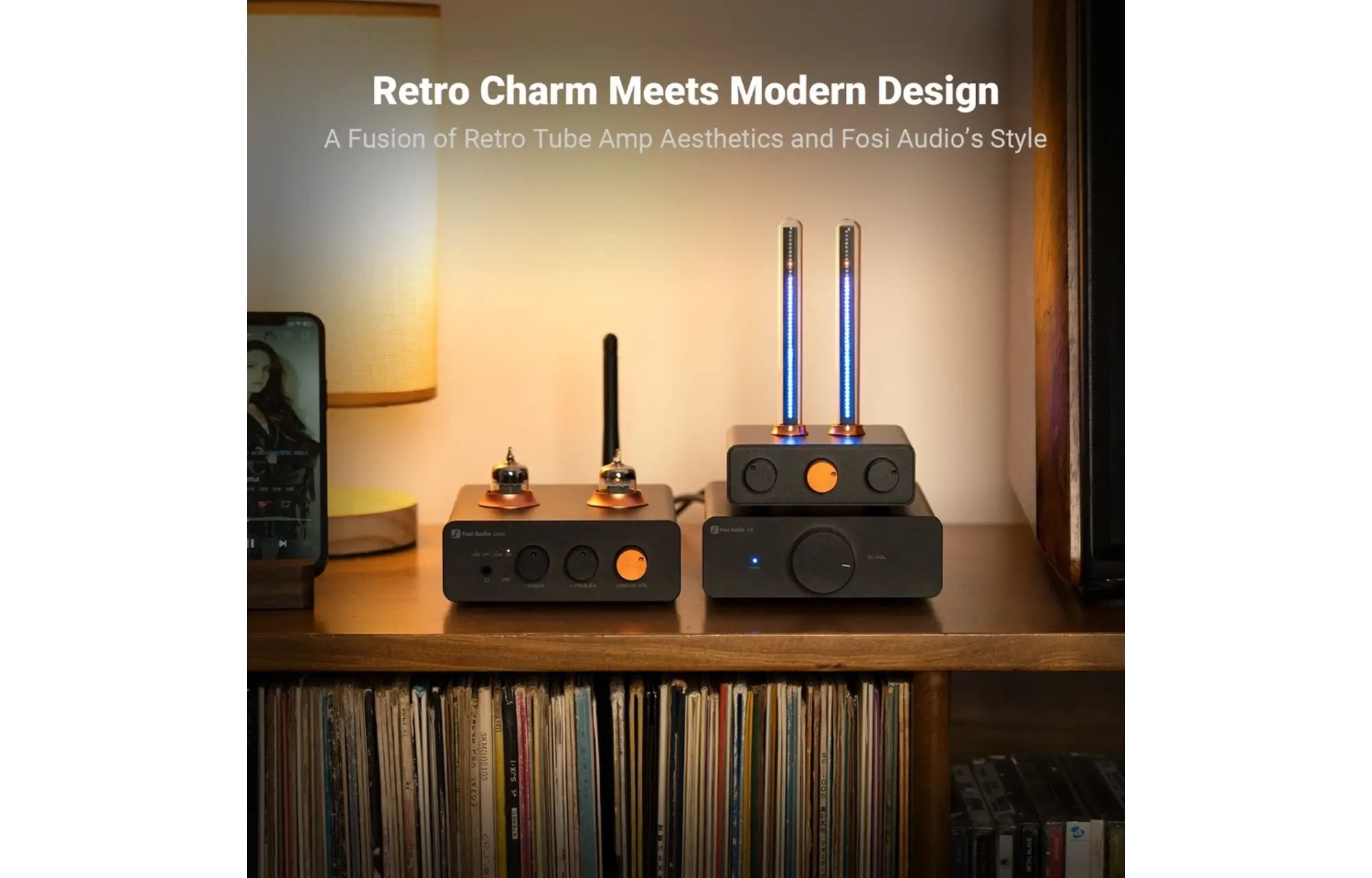 Fosi Audio AH-01A Zenei ritmus vizualizátor fénye