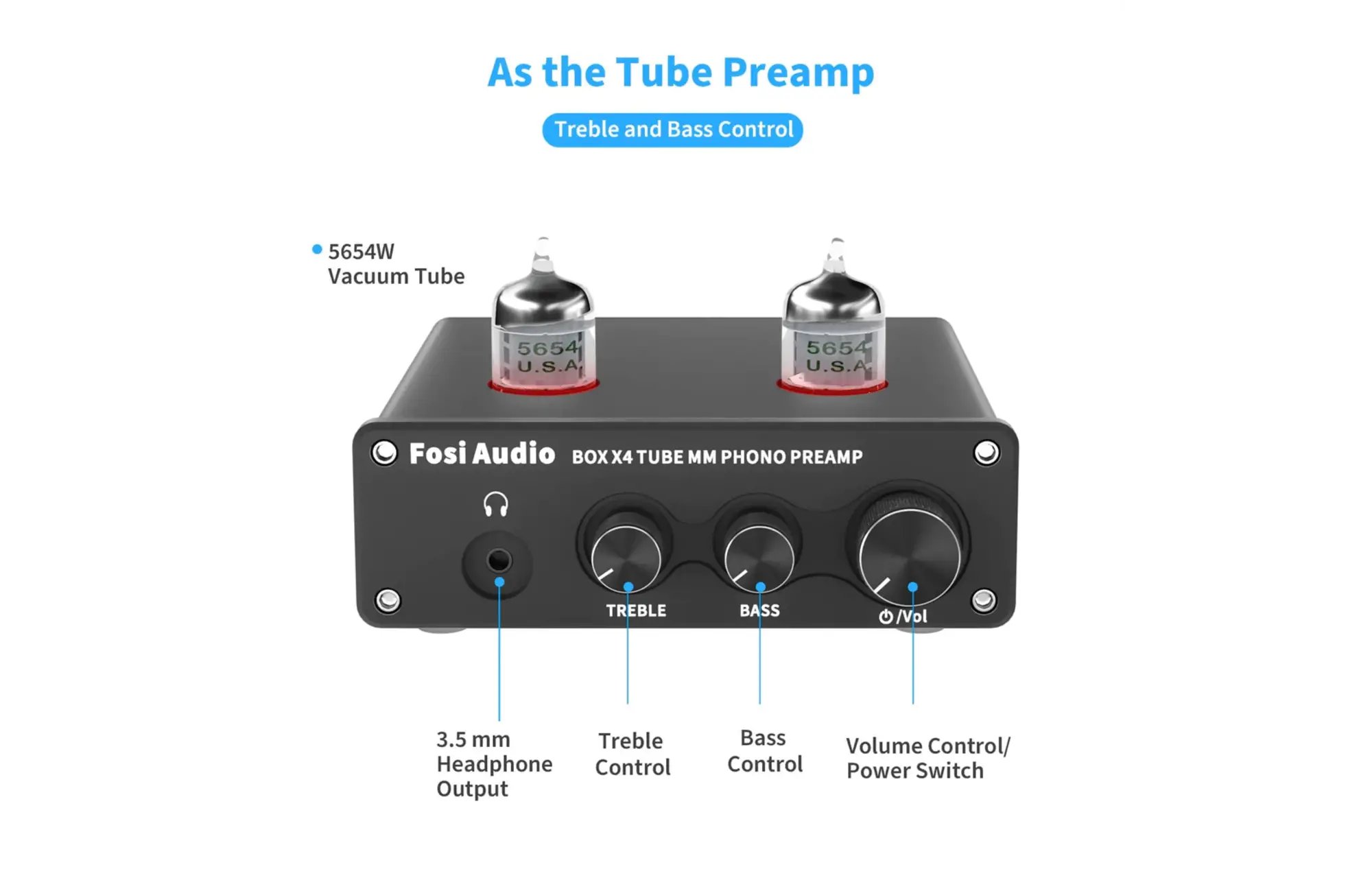 Fosi Audio BOX X4 Phono előerősítő