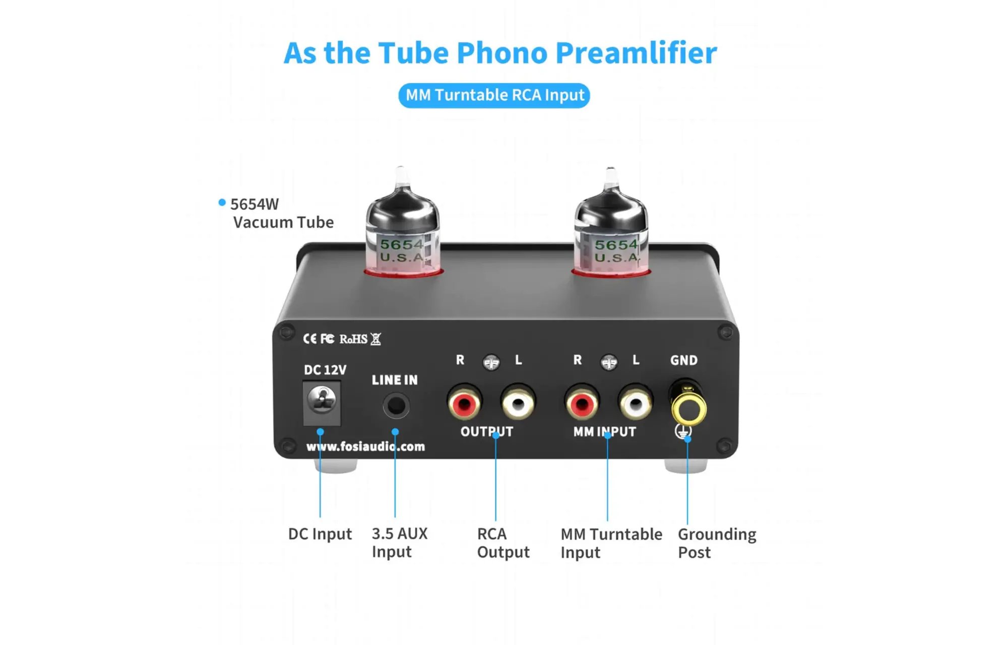 Fosi Audio BOX X4 Phono előerősítő