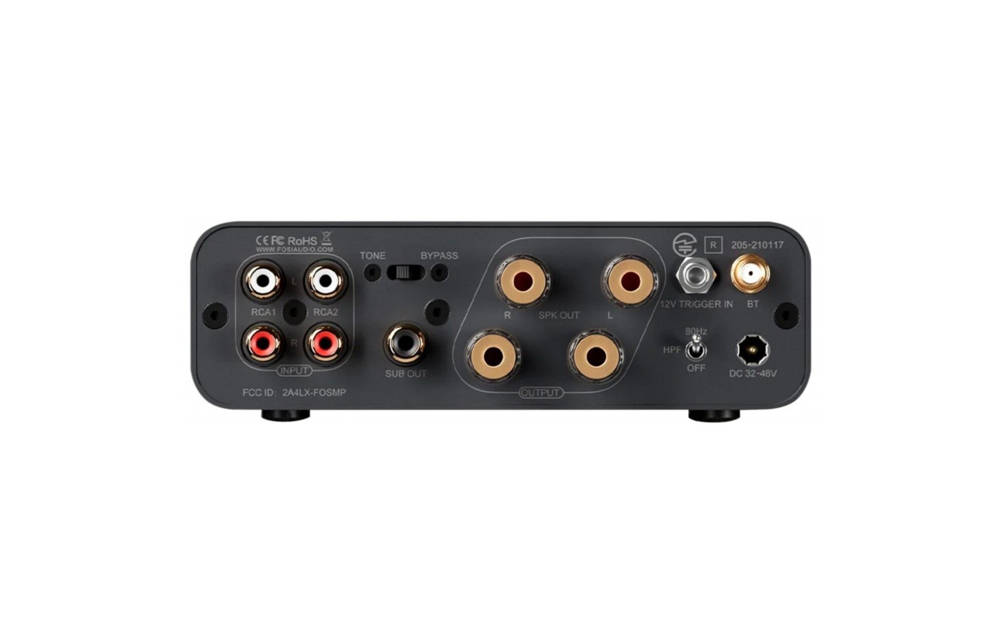 Fosi Audio BT20A MAX sztereó erősítő TPA3255 TPA3255 PFFB-vel