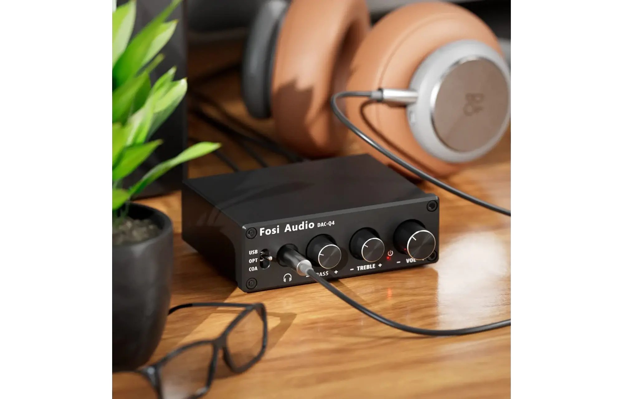 Fosi Audio Q4 Audio DAC & fejhallgató erősítő