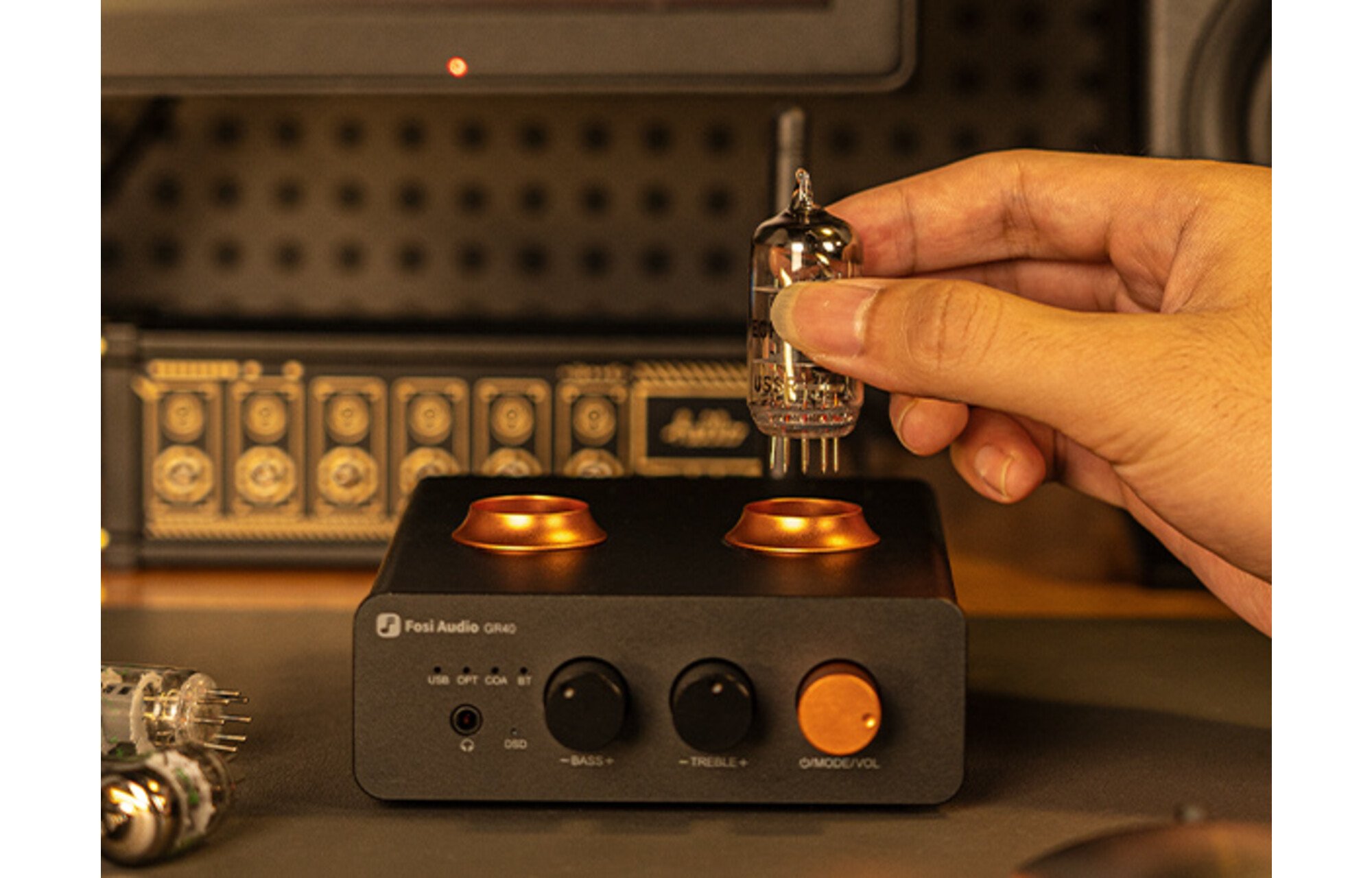 Fosi Audio GR40 DAC előerősítő & fejhallgató erősítő