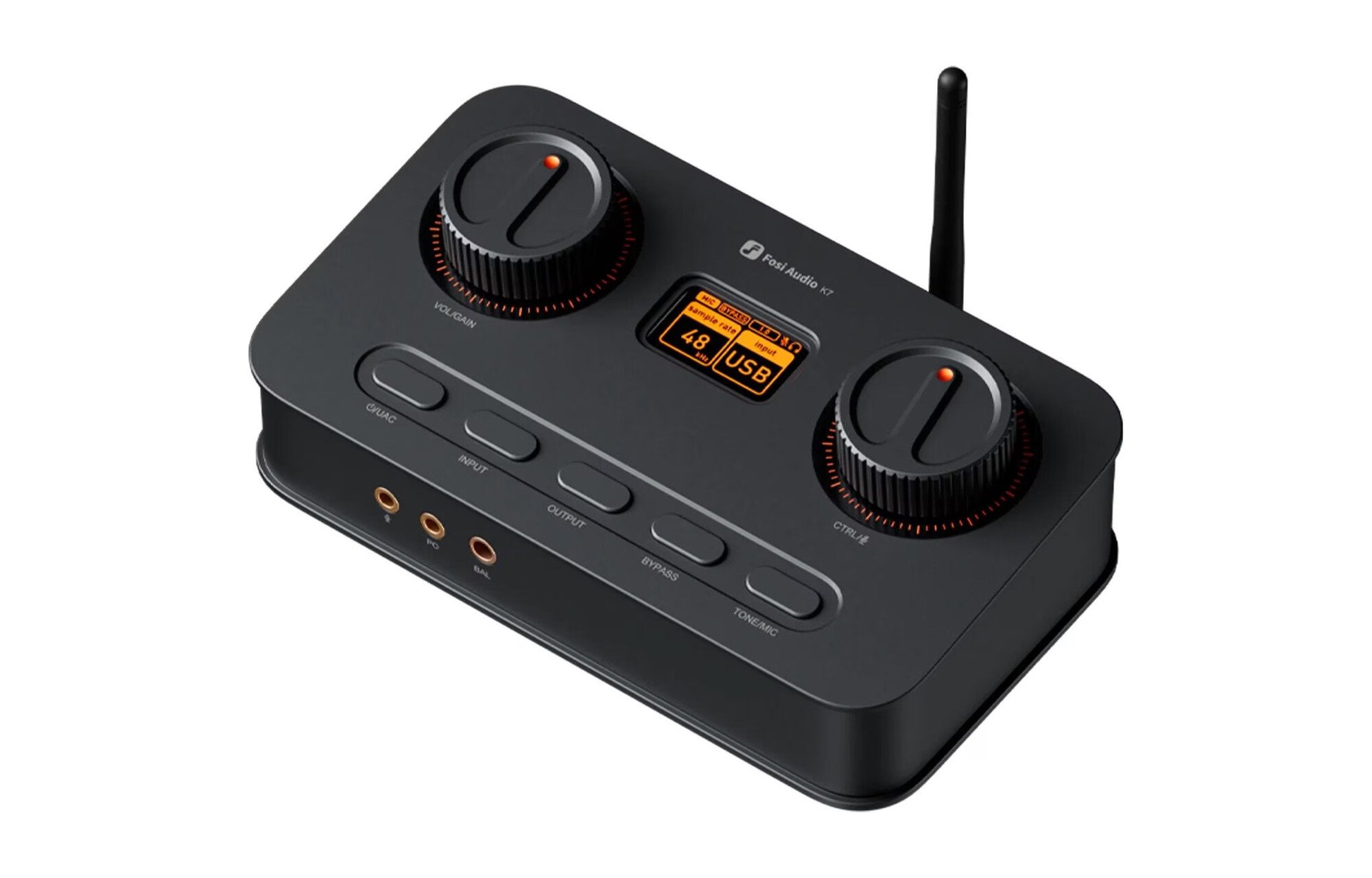 Fosi Audio K7 asztali DAC fejhallgató erősítő