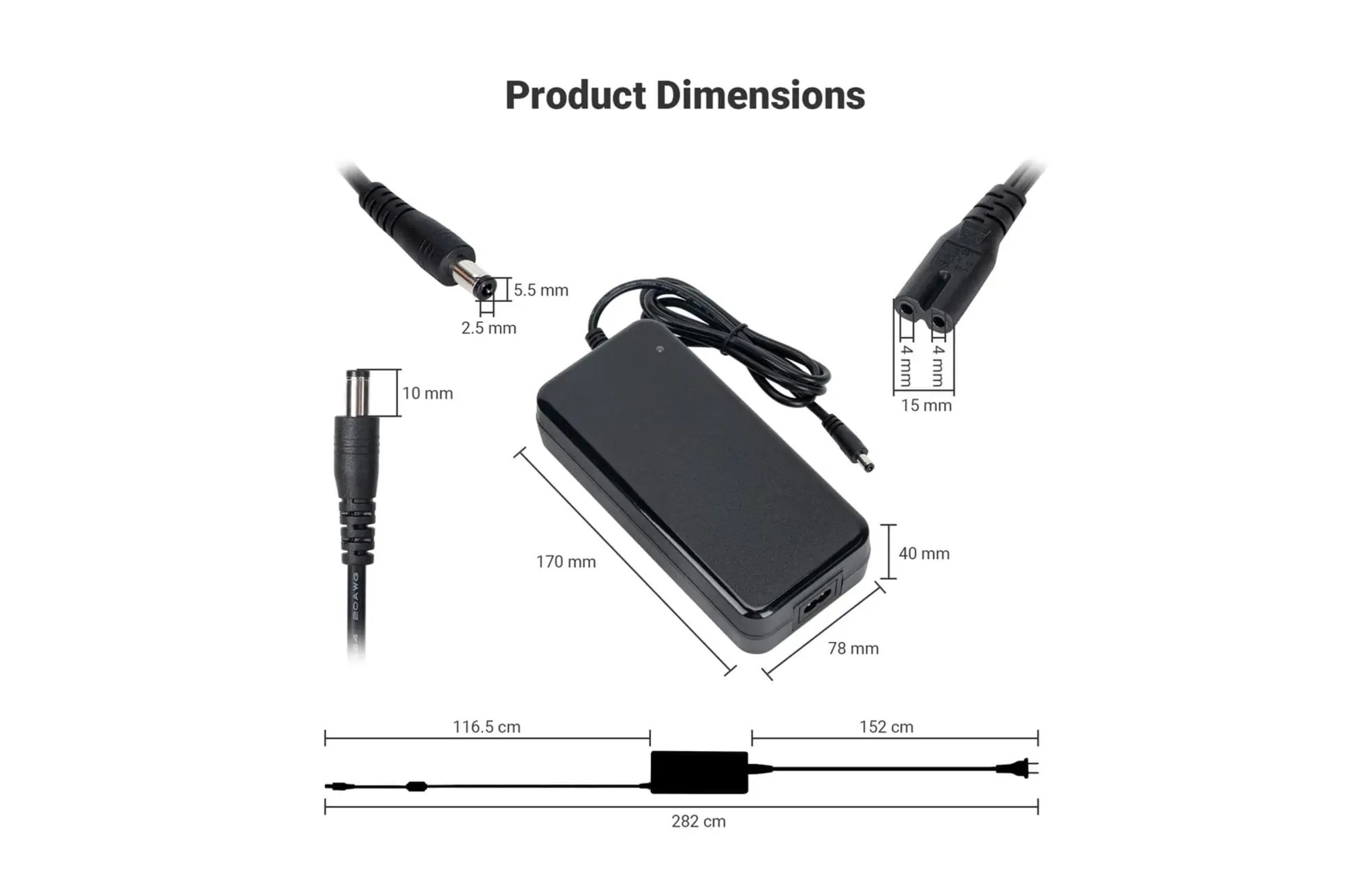 Fosi Audio PS-48V-5A tápegység