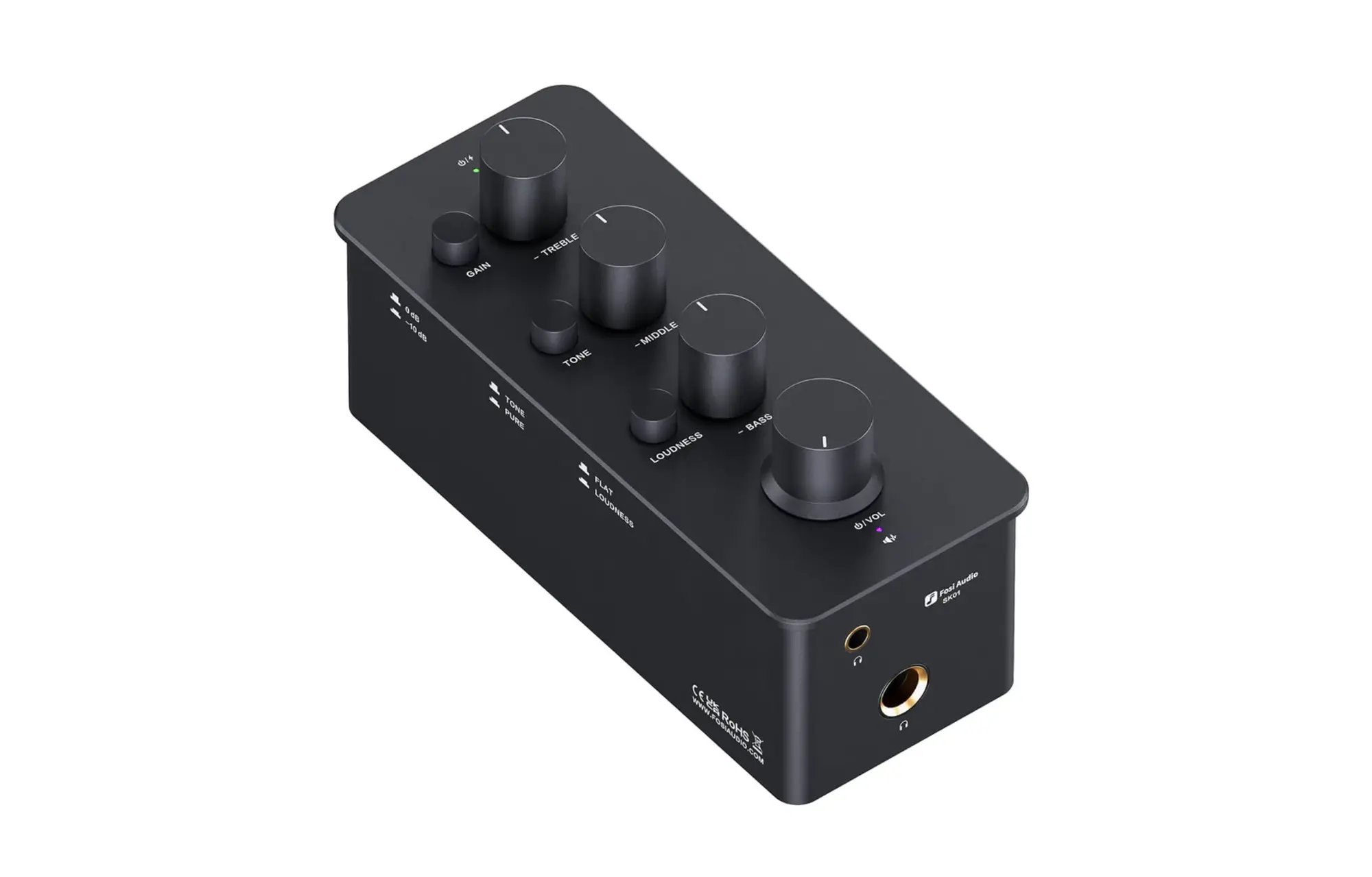 Fosi Audio SK01 fejhallgató-erősítő és előerősítő