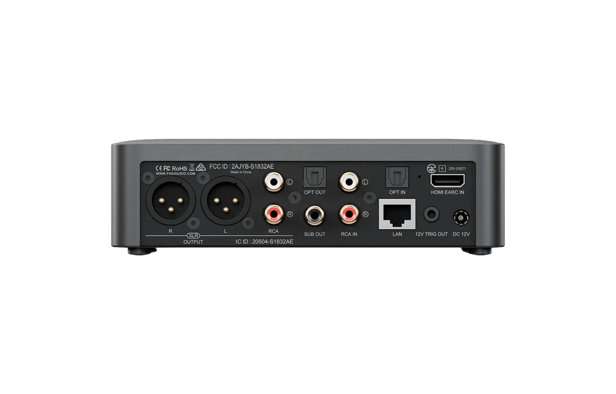Fosi Audio S3 szimmetrikus HiFi audio streamer WiFi, DAC és előerősítővel
