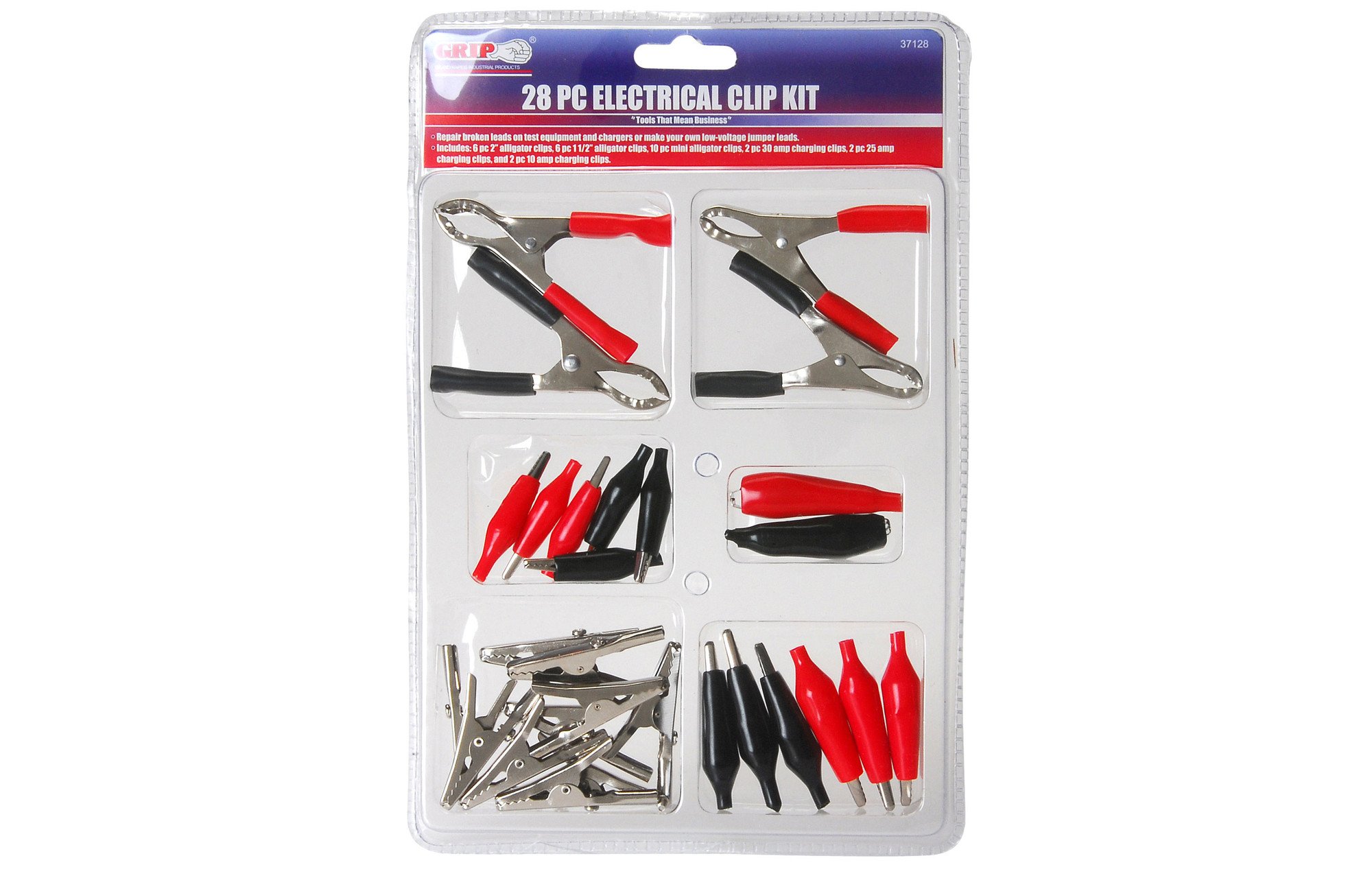 Grip Tools 37128 Elektromos kapcsok készlet 28 db.