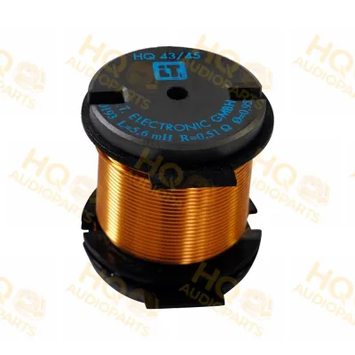 Intertechnik Ferrobar orsós ferritmagos tekercs – 4,70 mH | HQ43 | DCR 0,46 Ω | Cu 0,95 mm | ±5,0%