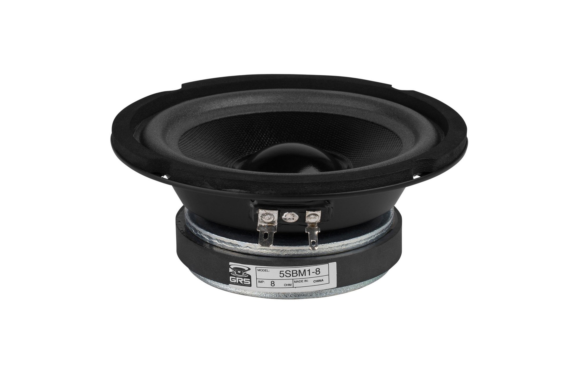 GRS 5SBM1-8 5-1/4„ zárt háttérrel rendelkező csere középső hangszóró 1” hangtekerccsel, 8 ohm