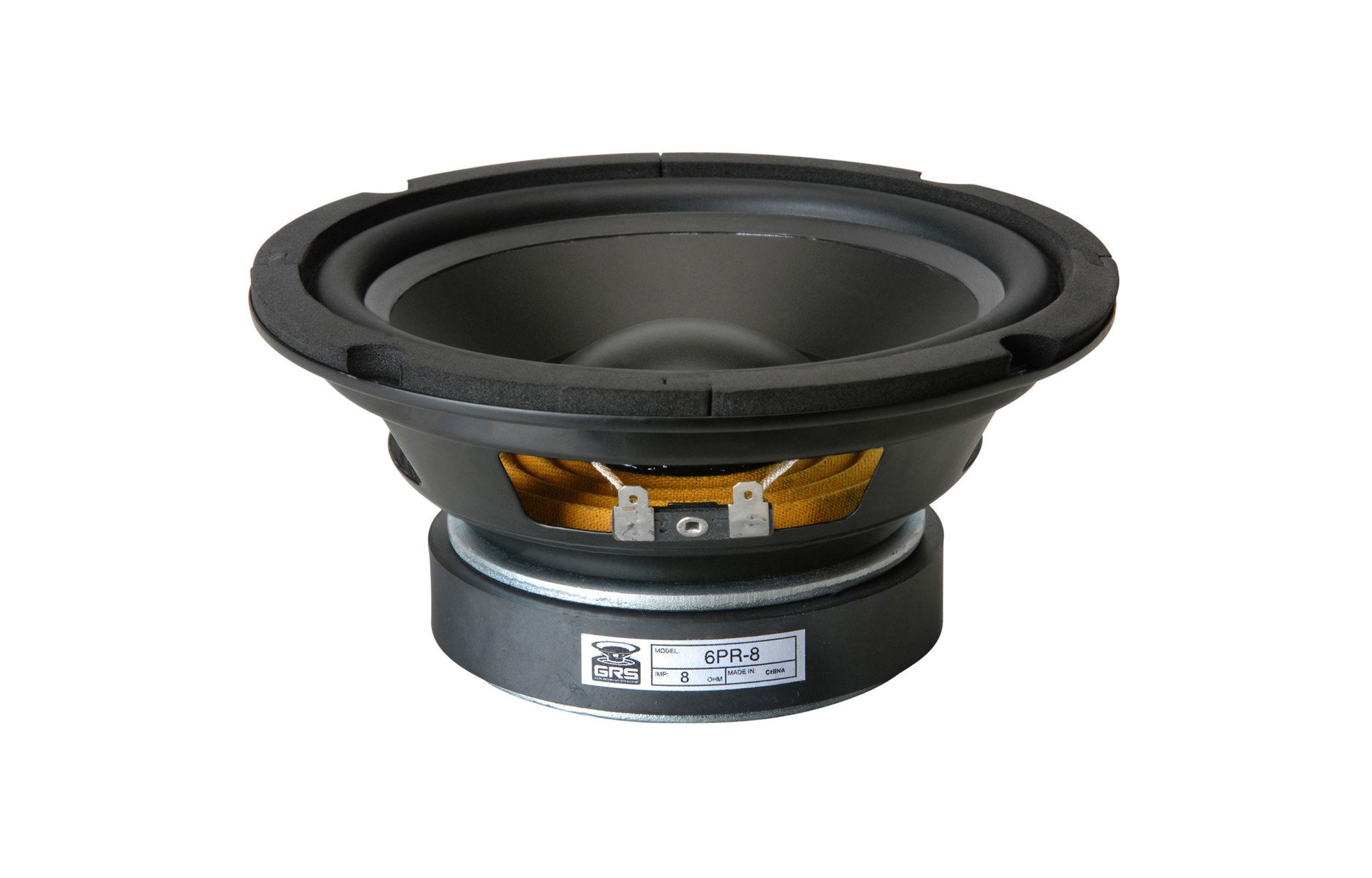 GRS 6PR-8 6-1/2" Poly kónusz Rubber Surround mélysugárzó