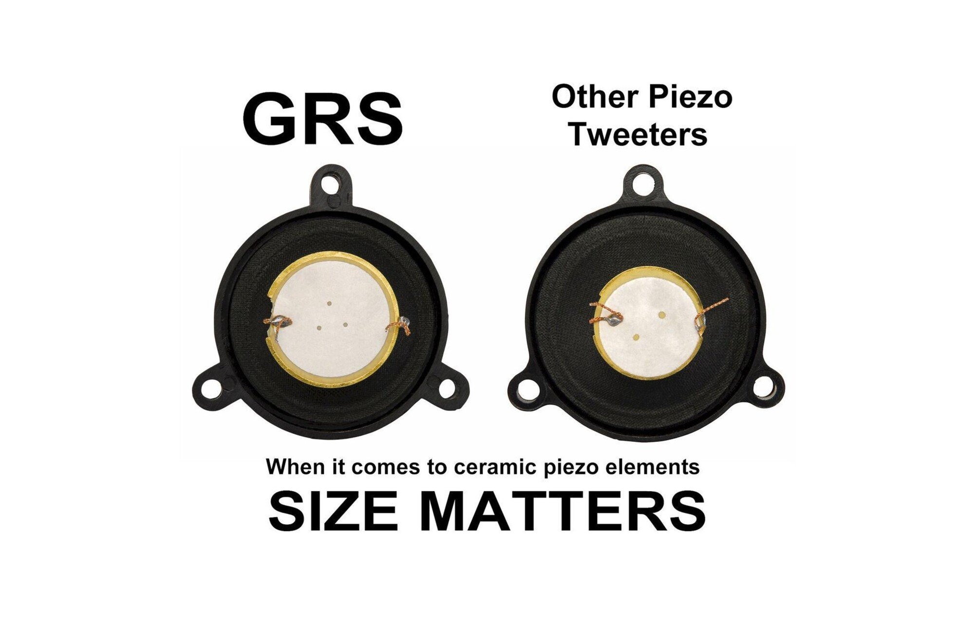 GRS PZ1188 csere Piezo Horn magas hangszóró a KSN1188A-hoz