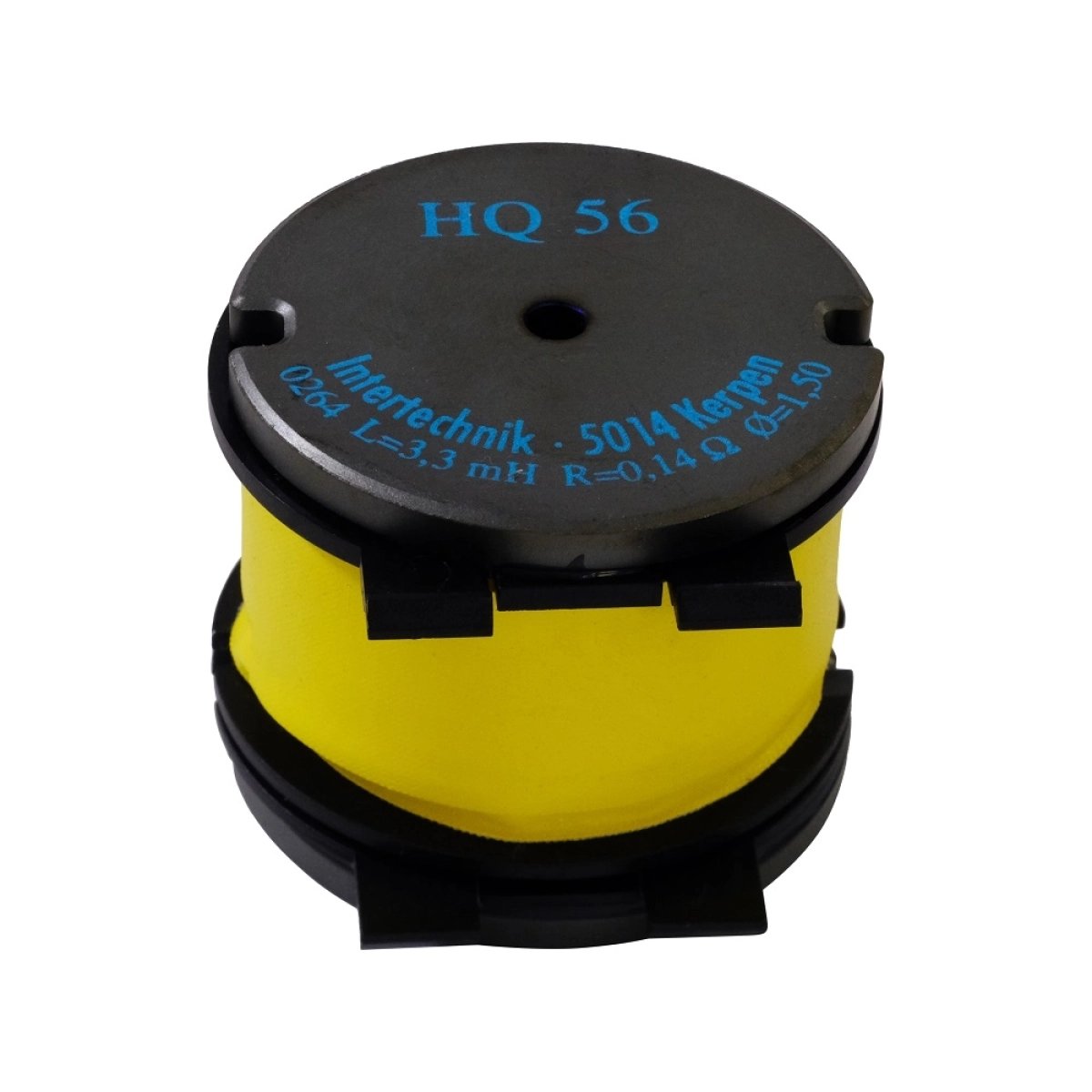 Intertechnik Ferrobar orsós ferritmagos tekercs – 2,20 mH | HQ58 | DCR 0,10 Ω | Cu 1,60 mm | ±5.0%