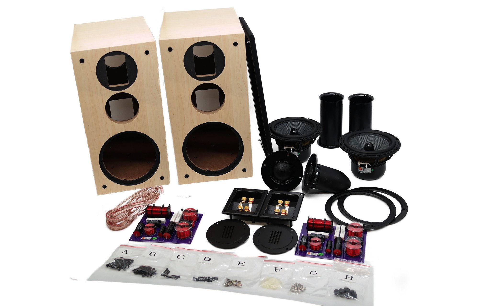 HiVi Swans DIY3.1-A Polcsugárzó | DIY Kit | fehér