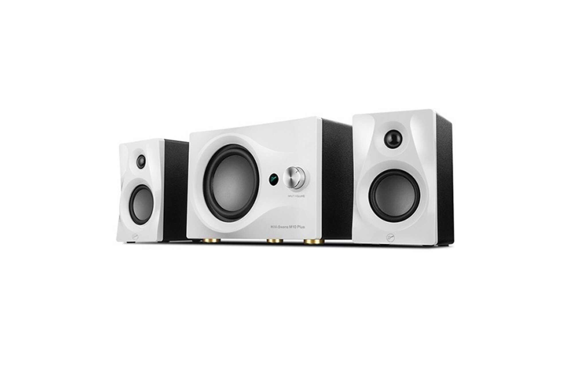 HiVi Swans M10 High-Fidelity | 2.1 hangszóró System | Compact aktív Polcsugárzó