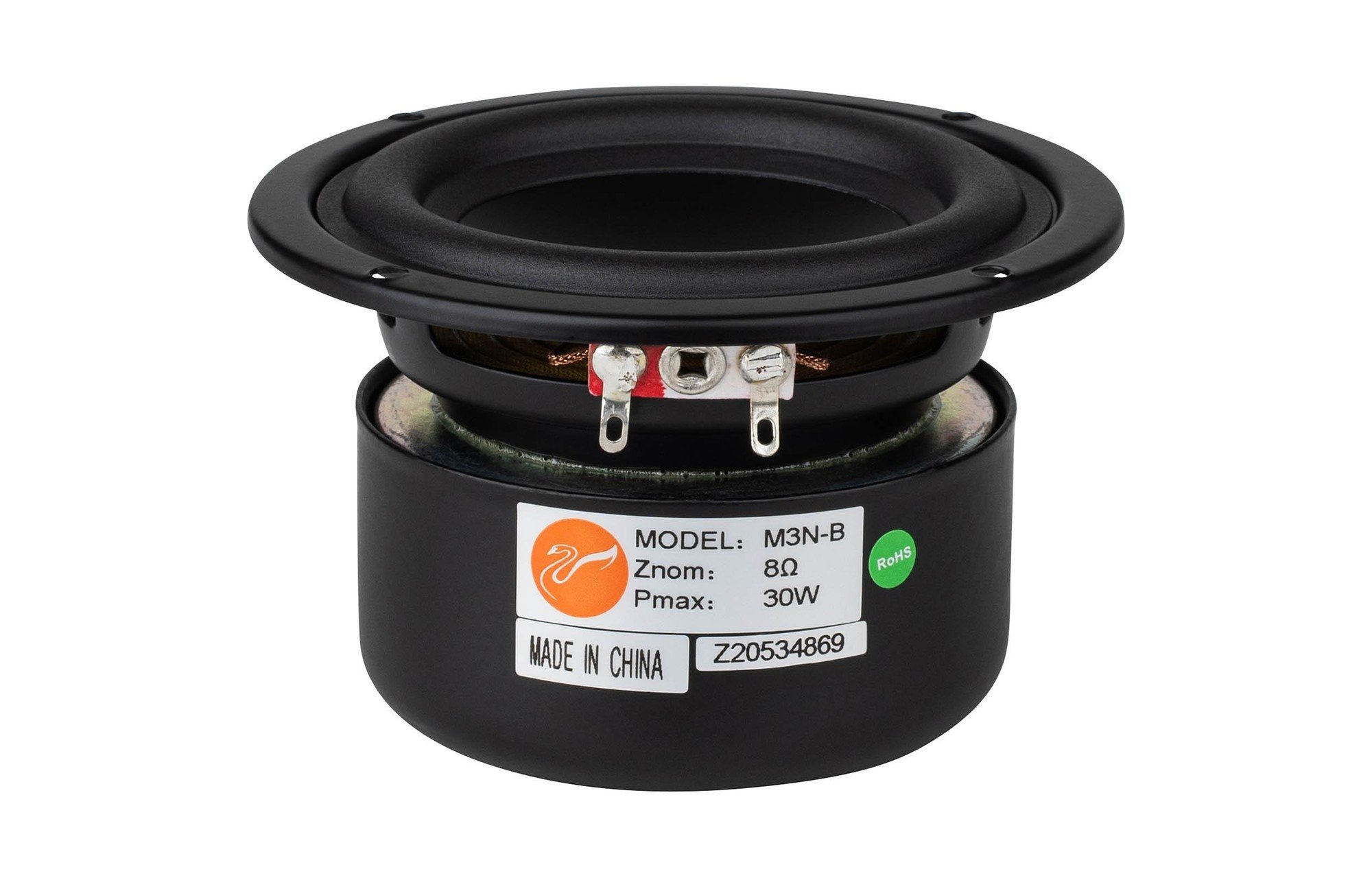 HiVi M3N-B 3" Damped Aluminium/Magnézium kónusz mélyközépsugárzó