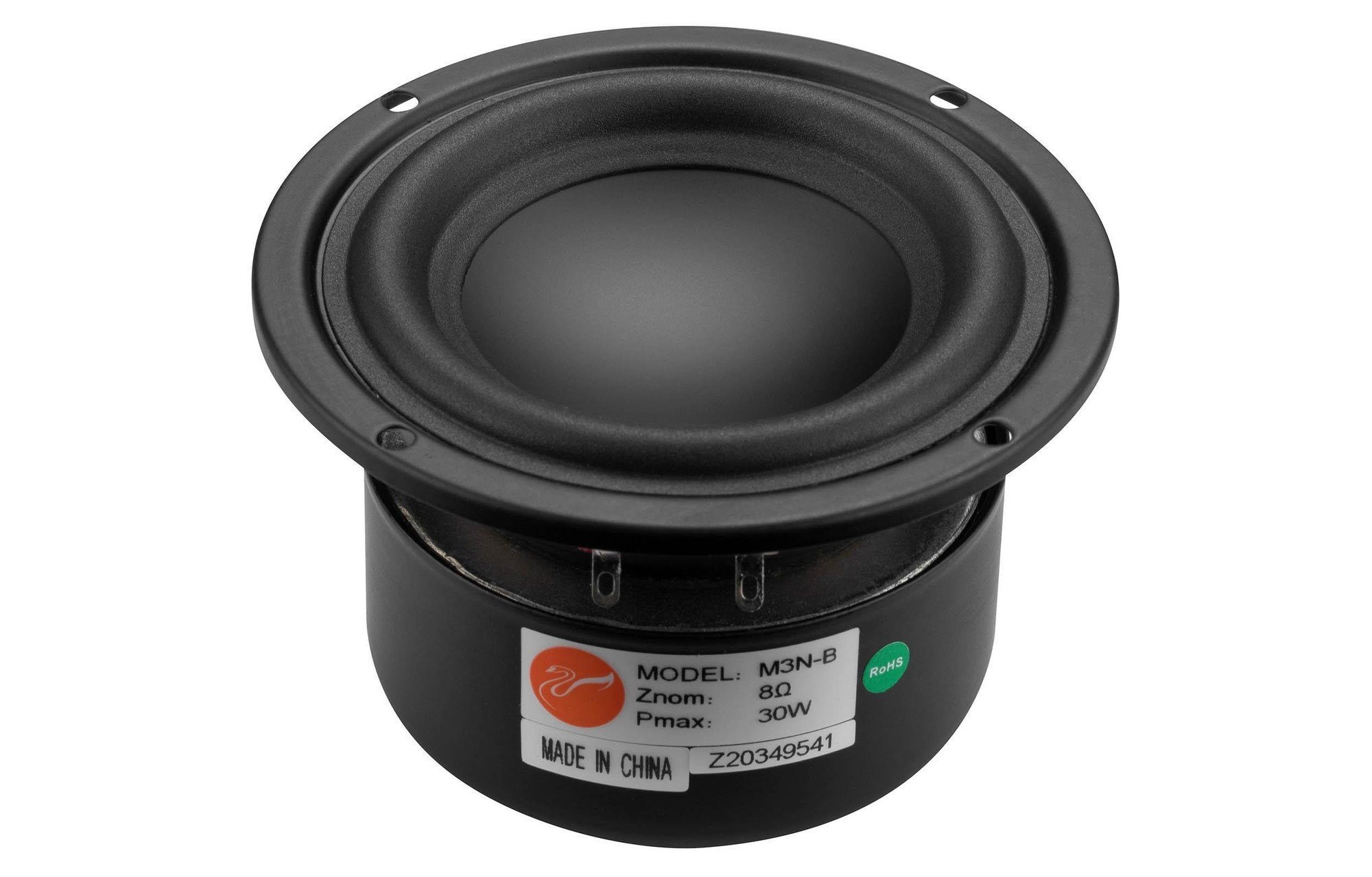 HiVi M3N-B 3" Damped Aluminium/Magnézium kónusz mélyközépsugárzó