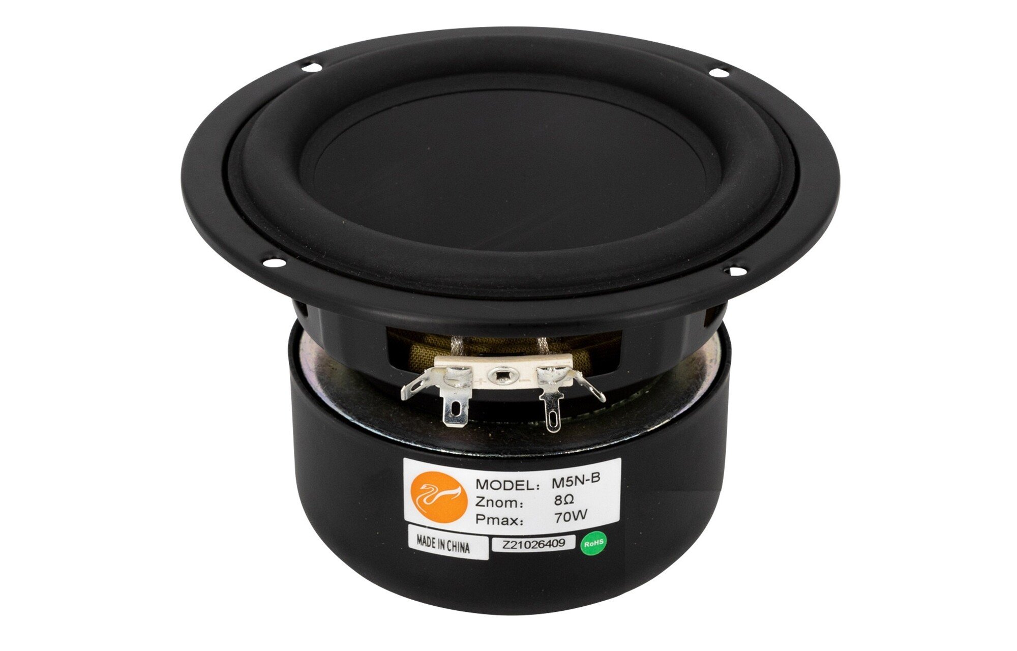 HiVi M5N-B 5" Damped Aluminium/Magnézium kónusz mélysugárzó