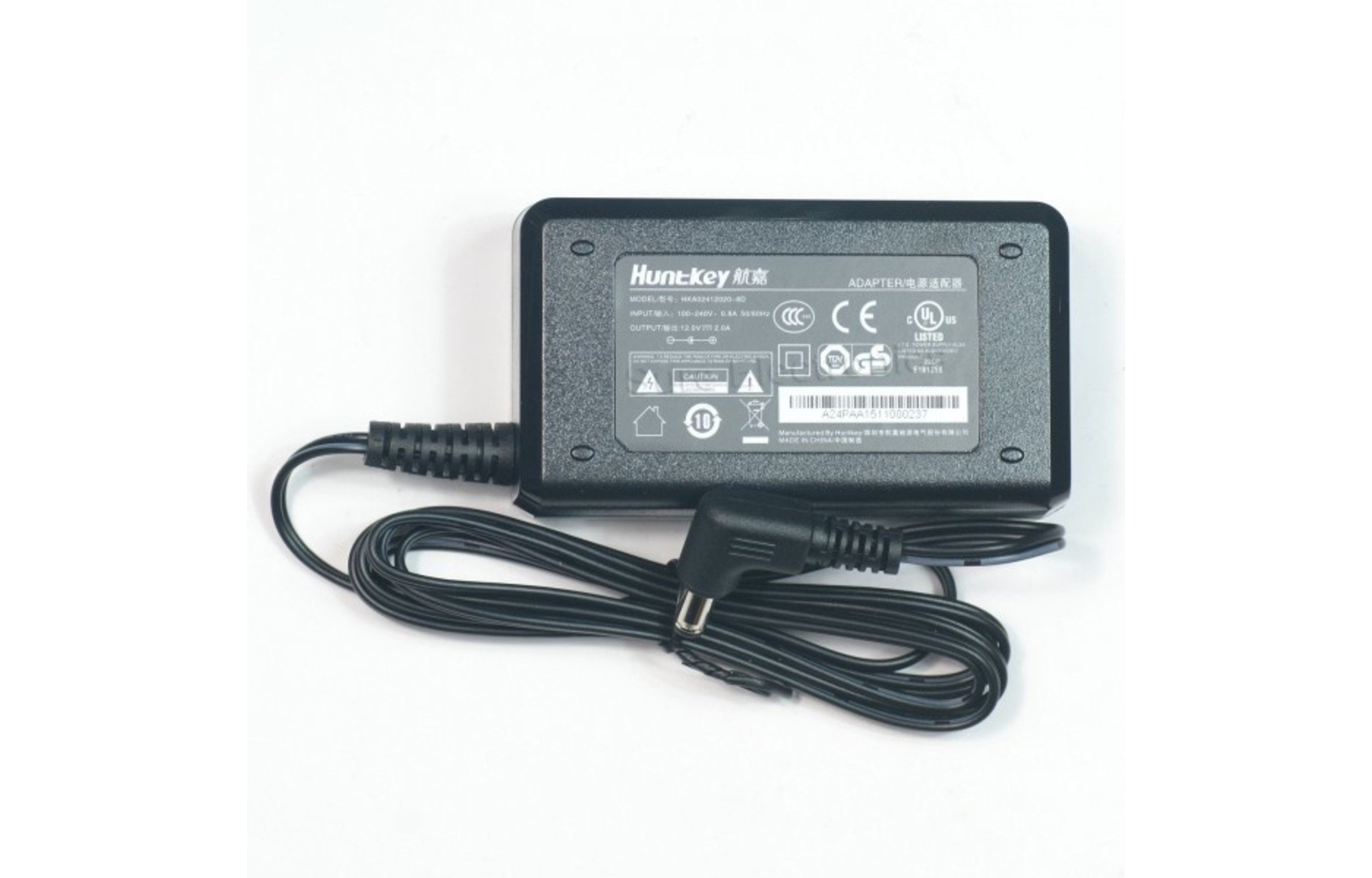 Huntkey 12 V 2 A 24 W AC/DC tápegység