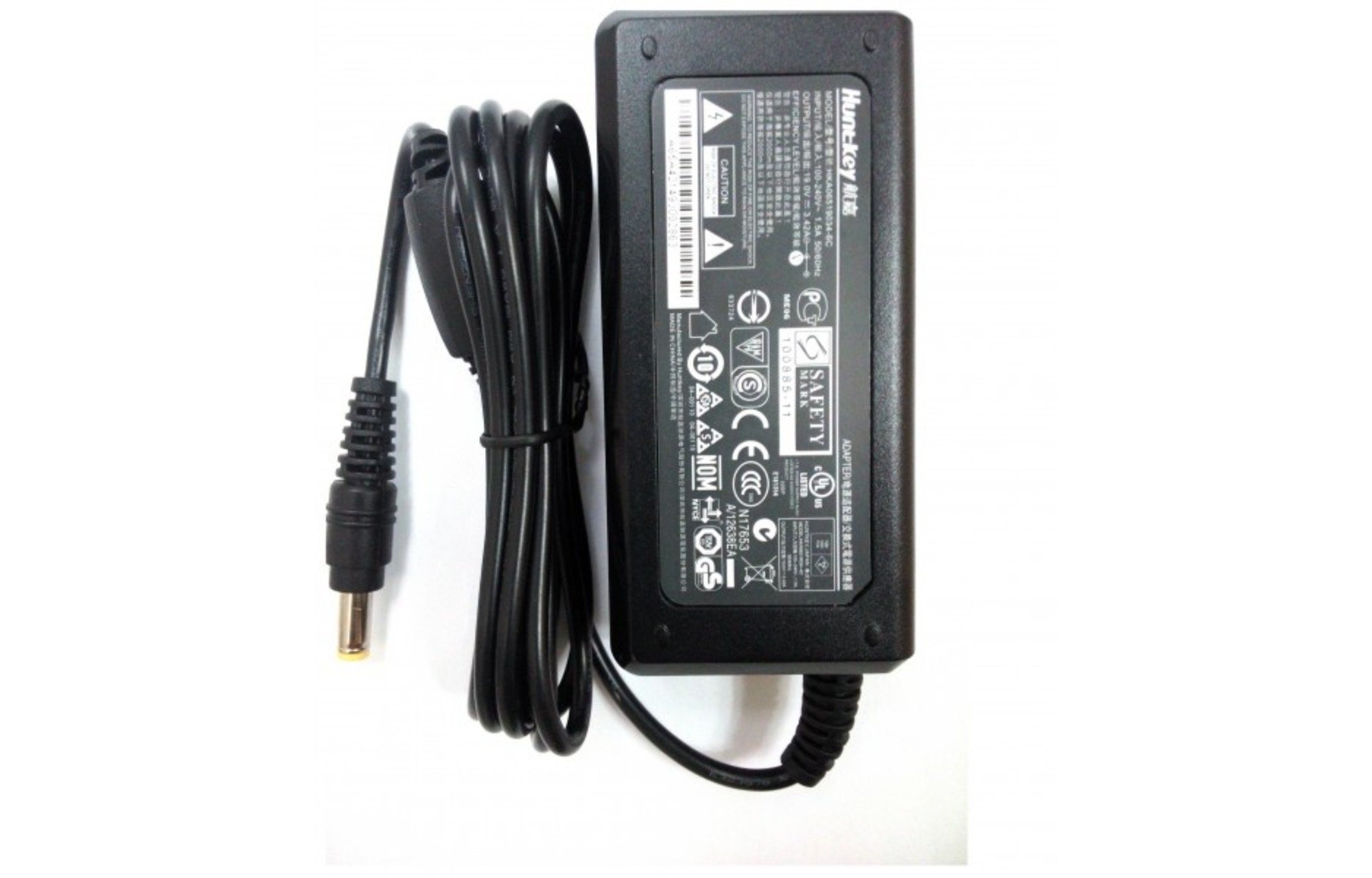 Huntkey 19 V 3,42 A 65 W AC/DC tápegység