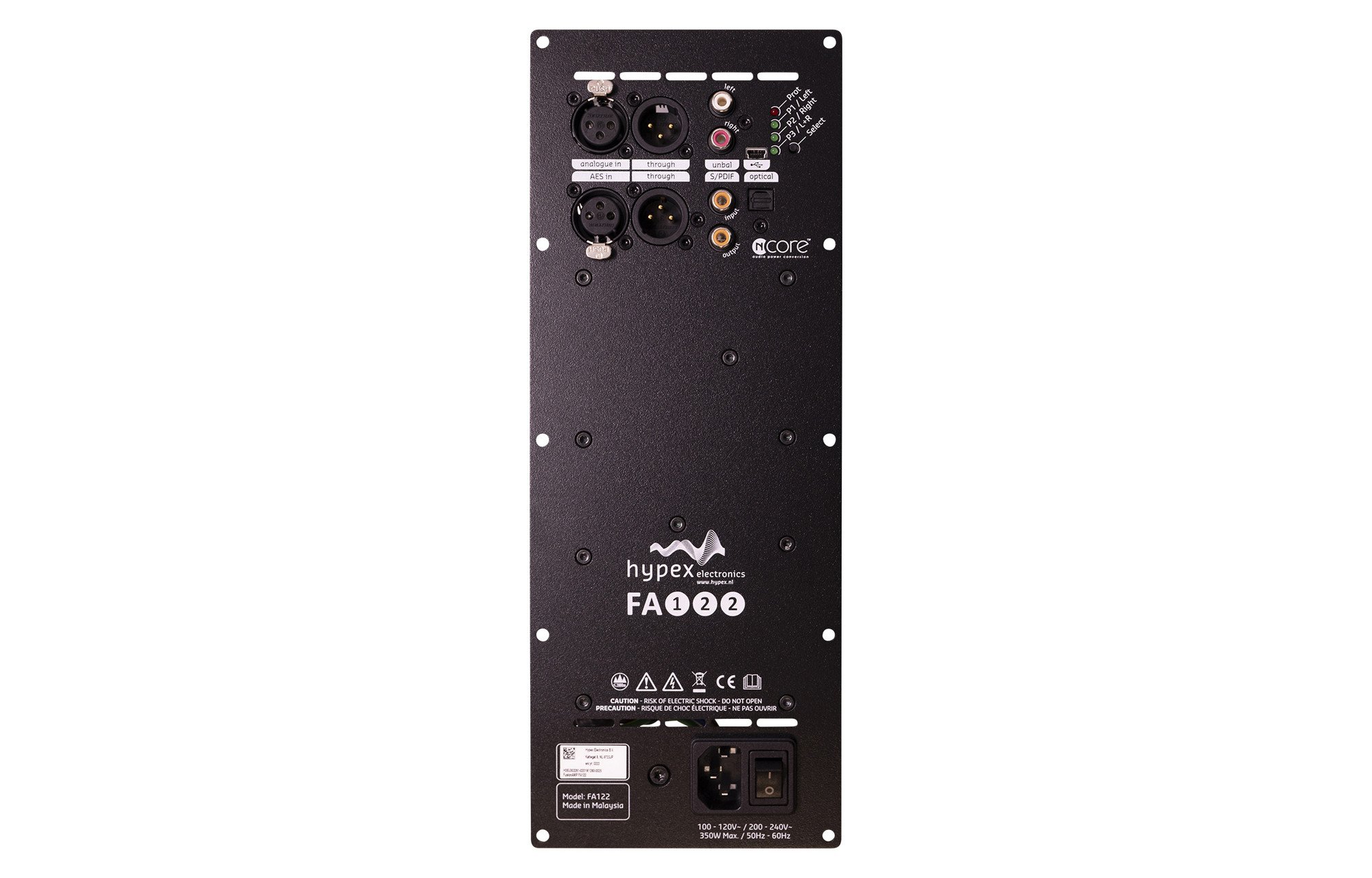 Hypex FA122 FusionAmp Panelerősítő