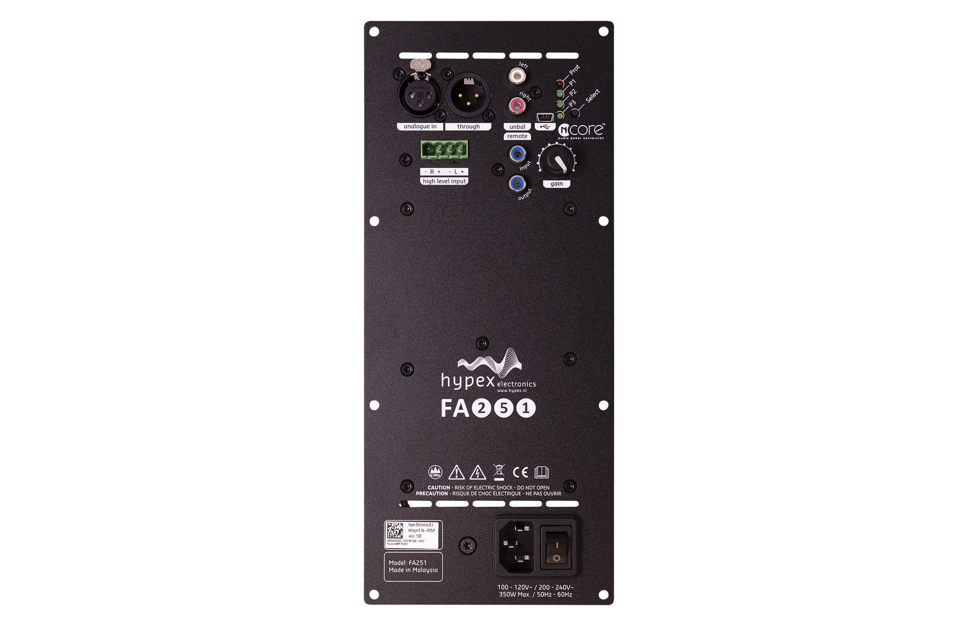 Hypex FA251 FusionAmp Panelerősítő