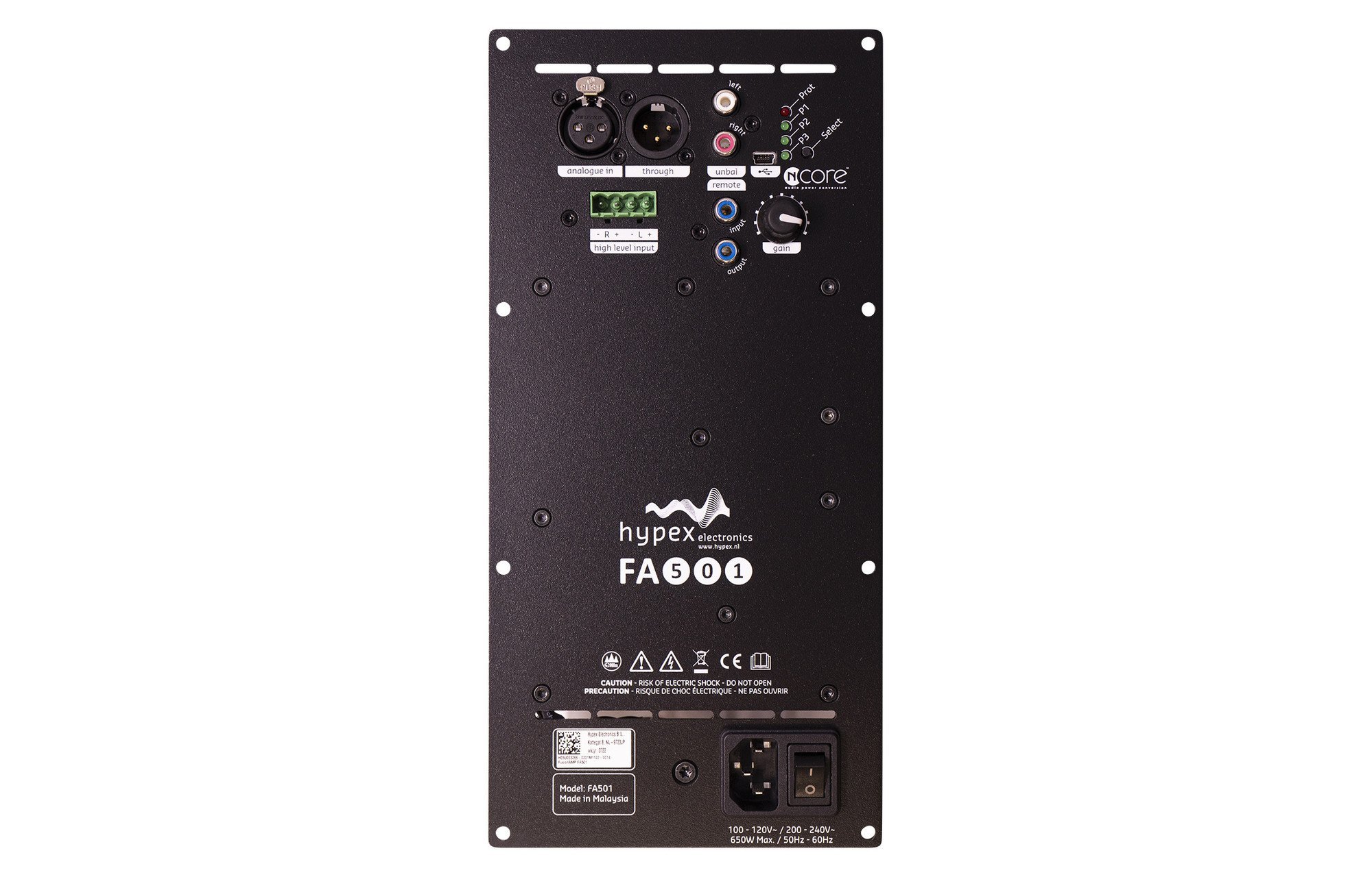 Hypex FA501 FusionAmp Panelerősítő