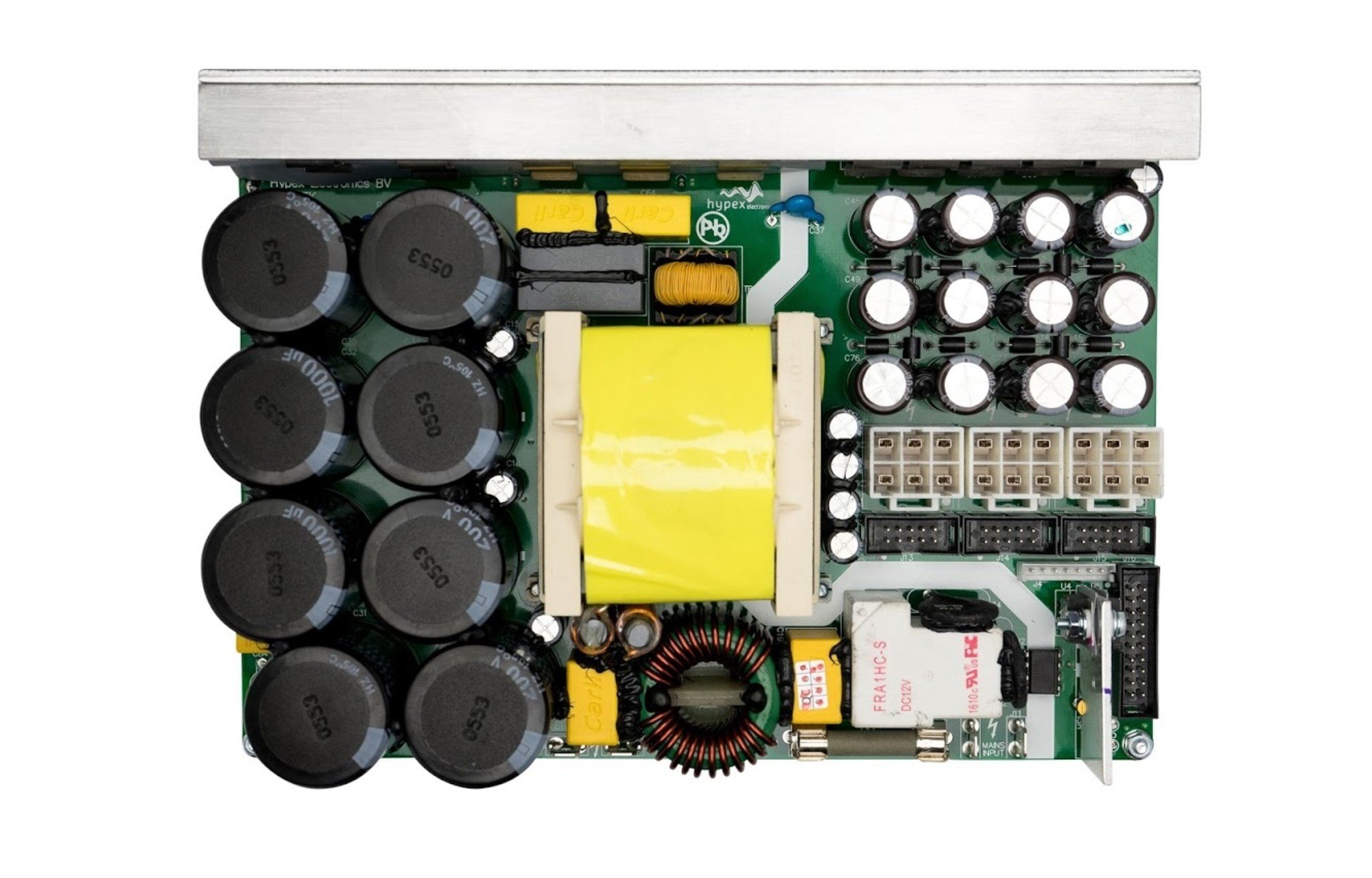 Hypex SMPS3kA700 2 x 85 VDC 3000 wattos kapcsolóüzemű tápegység