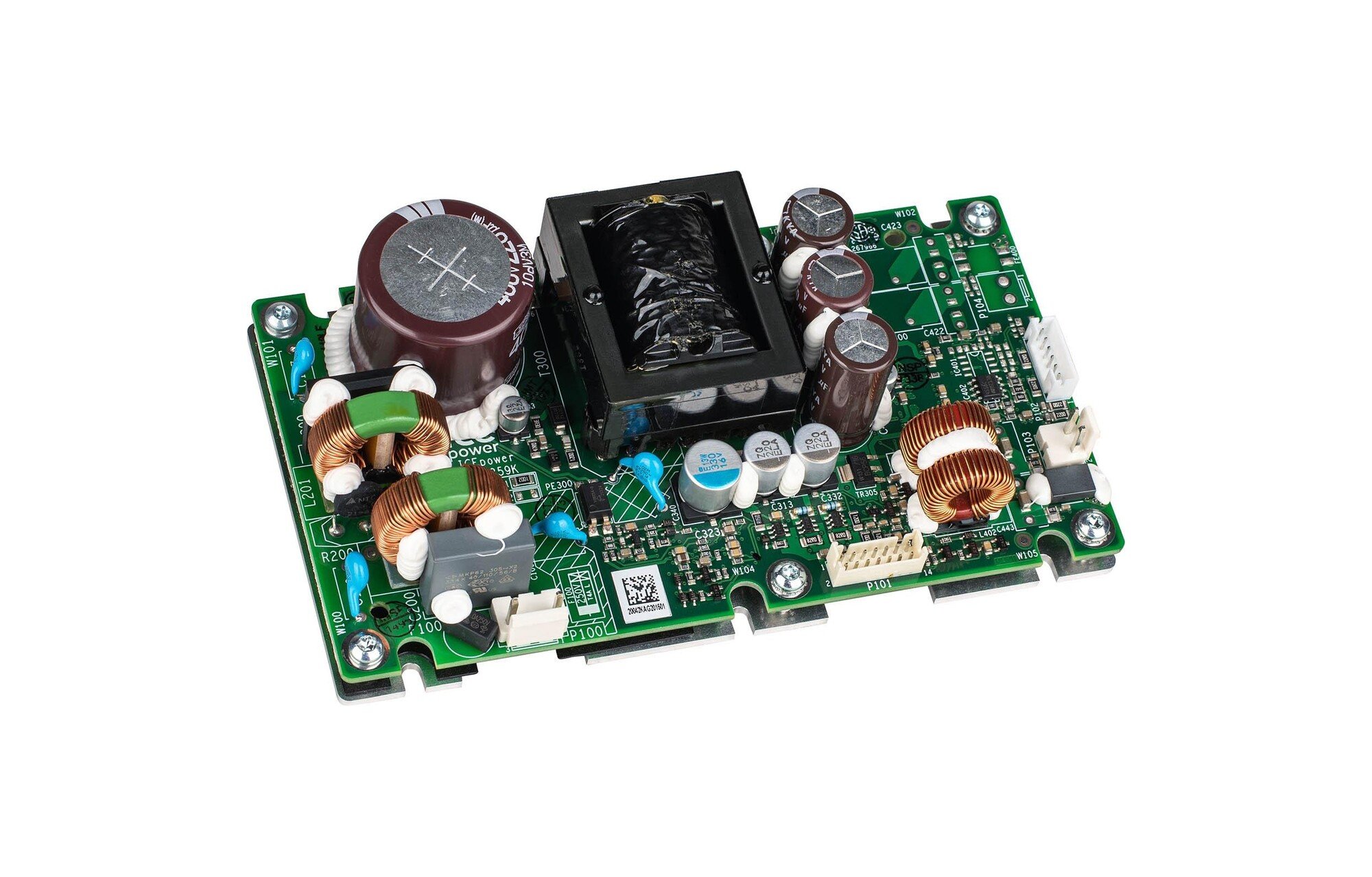 ICEpower 100AS1 erősítő modul integrált univerzális hálózati tápegységgel