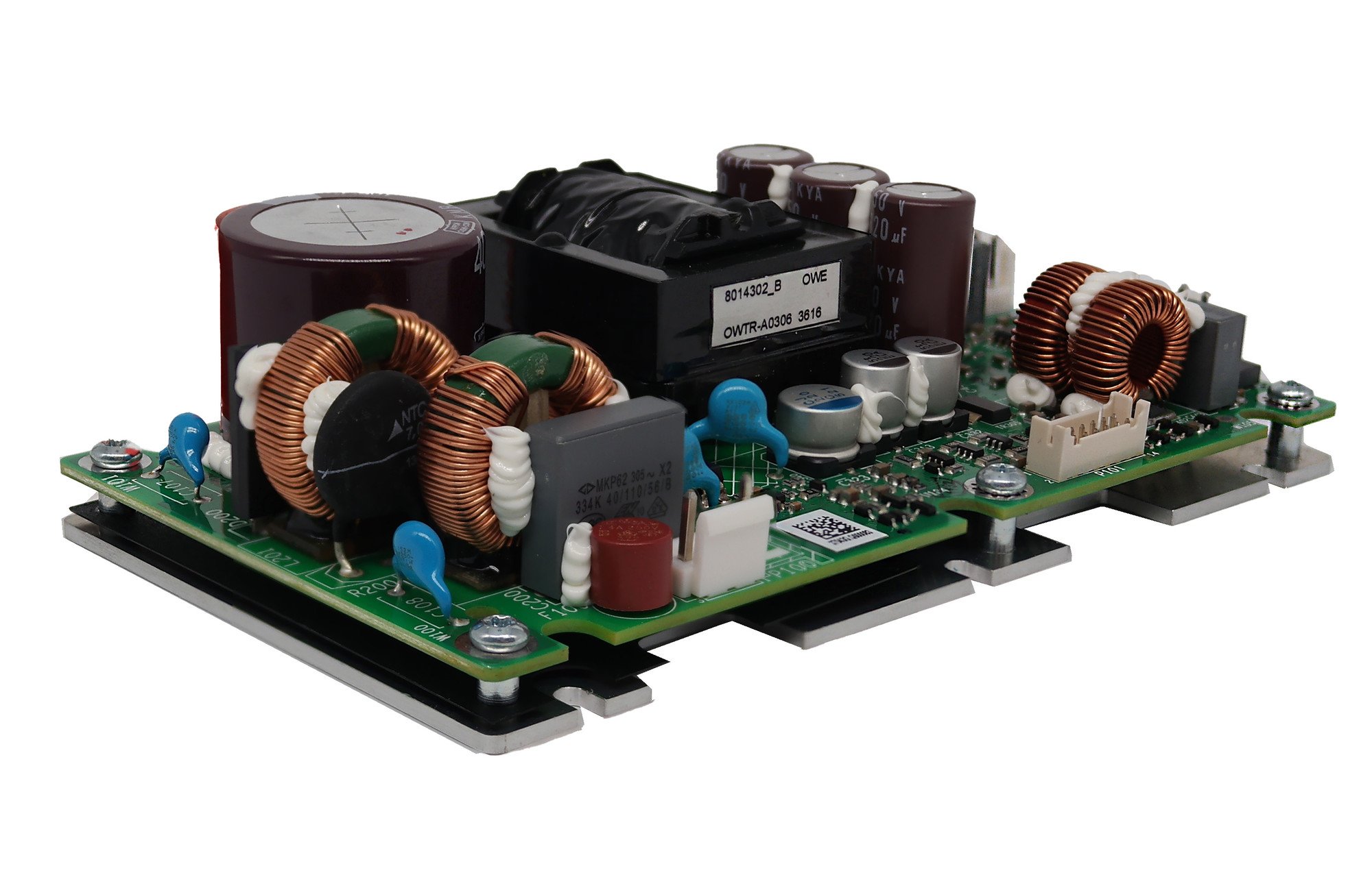 ICEpower 100AS2 erősítő modul integrált univerzális hálózati tápegységgel