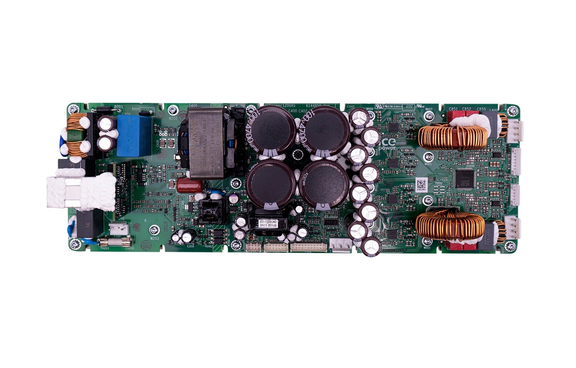 ICEpower 2000AS2 HV erősítőmodul integrált univerzális hálózati tápegységgel