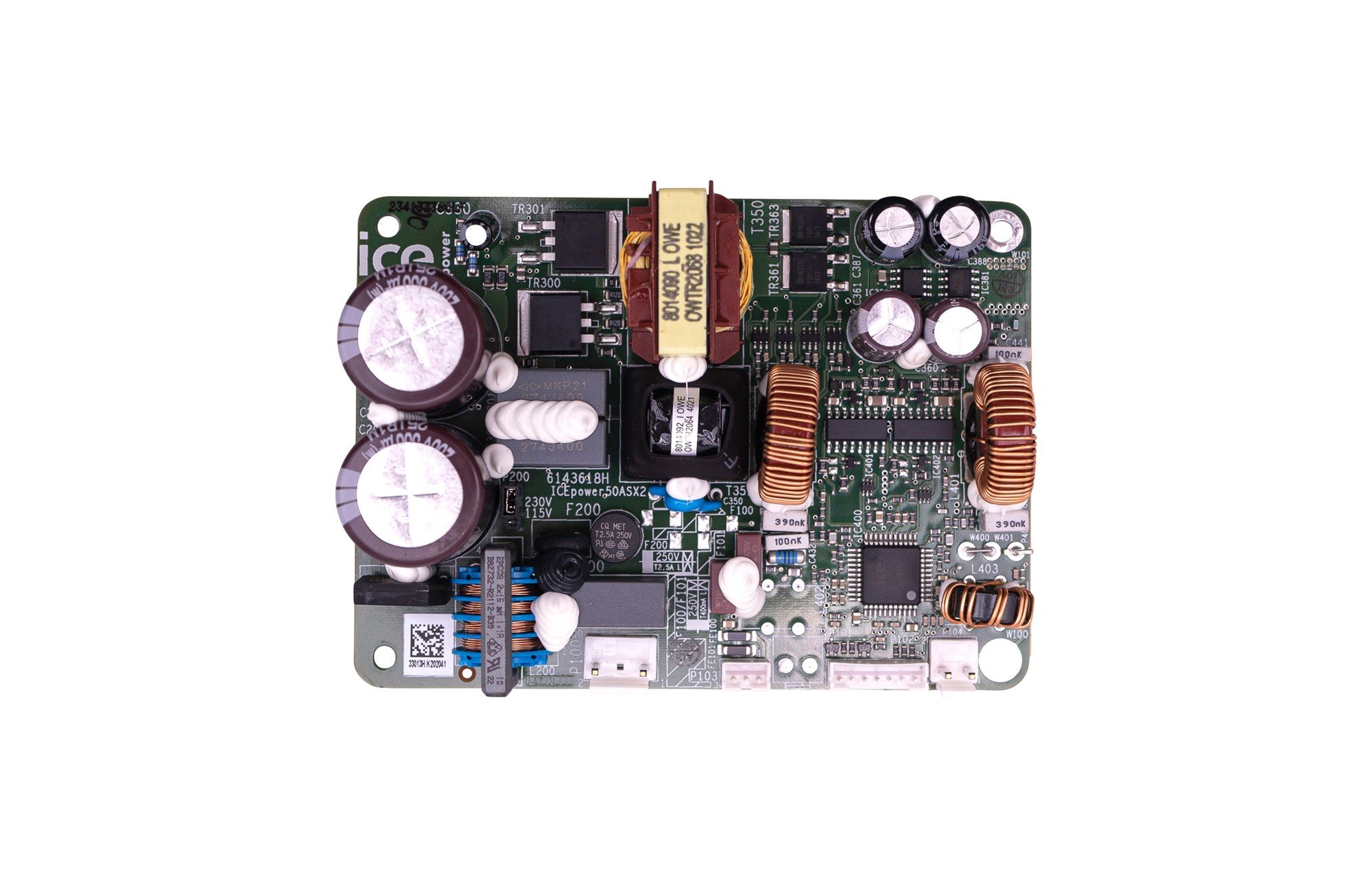 ICEpower 50ASX2(BTL) 1x170W erősítőmodul integrált tápegységgel 50ASX2(BTL) 1x170W erősítőmodul integrált hálózati tápegységgel integrált ICE tápegységgel