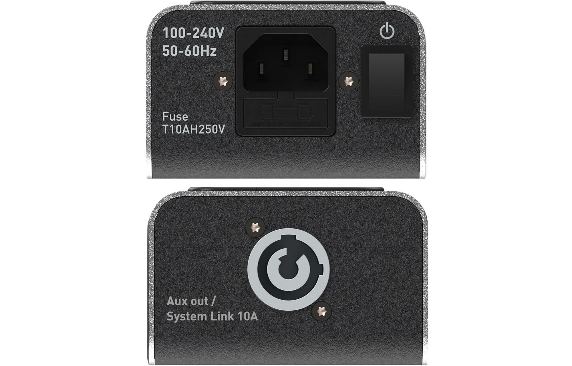 IsoTek V5 Gemini 2-aljzatos Netfilter be/ki kapcsolóval és System Link kivezetéssel
