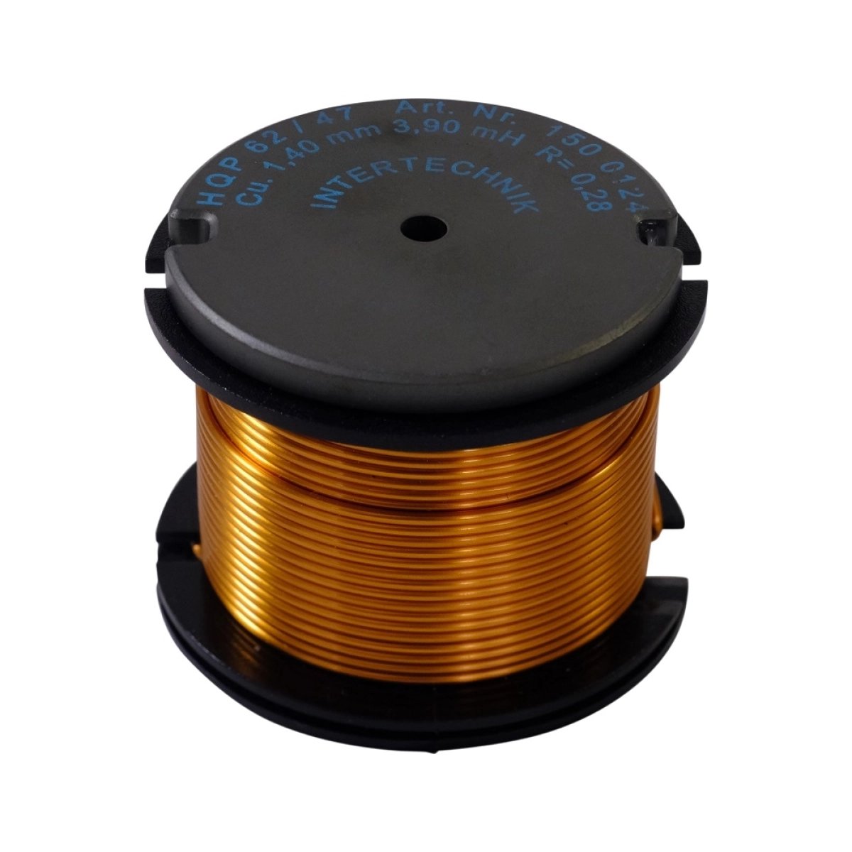 Intertechnik Ferrobar gomba ferritmagos tekercs – 4,70 mH | P62 | DCR 0,32 Ω | Cu 1,40 mm | ±5.0%