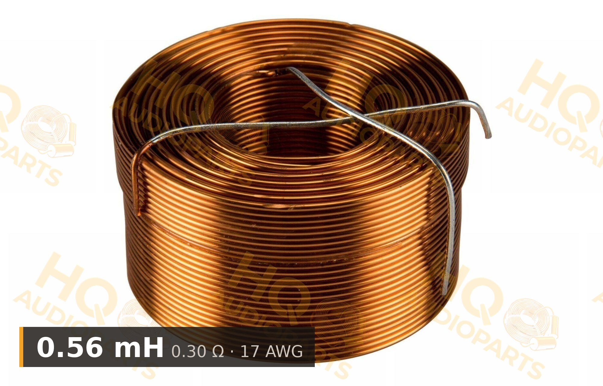 Jantzen Audio 000-1210 | 0,56 mH | 0,30 ohm | 3% | 17 AWG | Légmagos tekercs