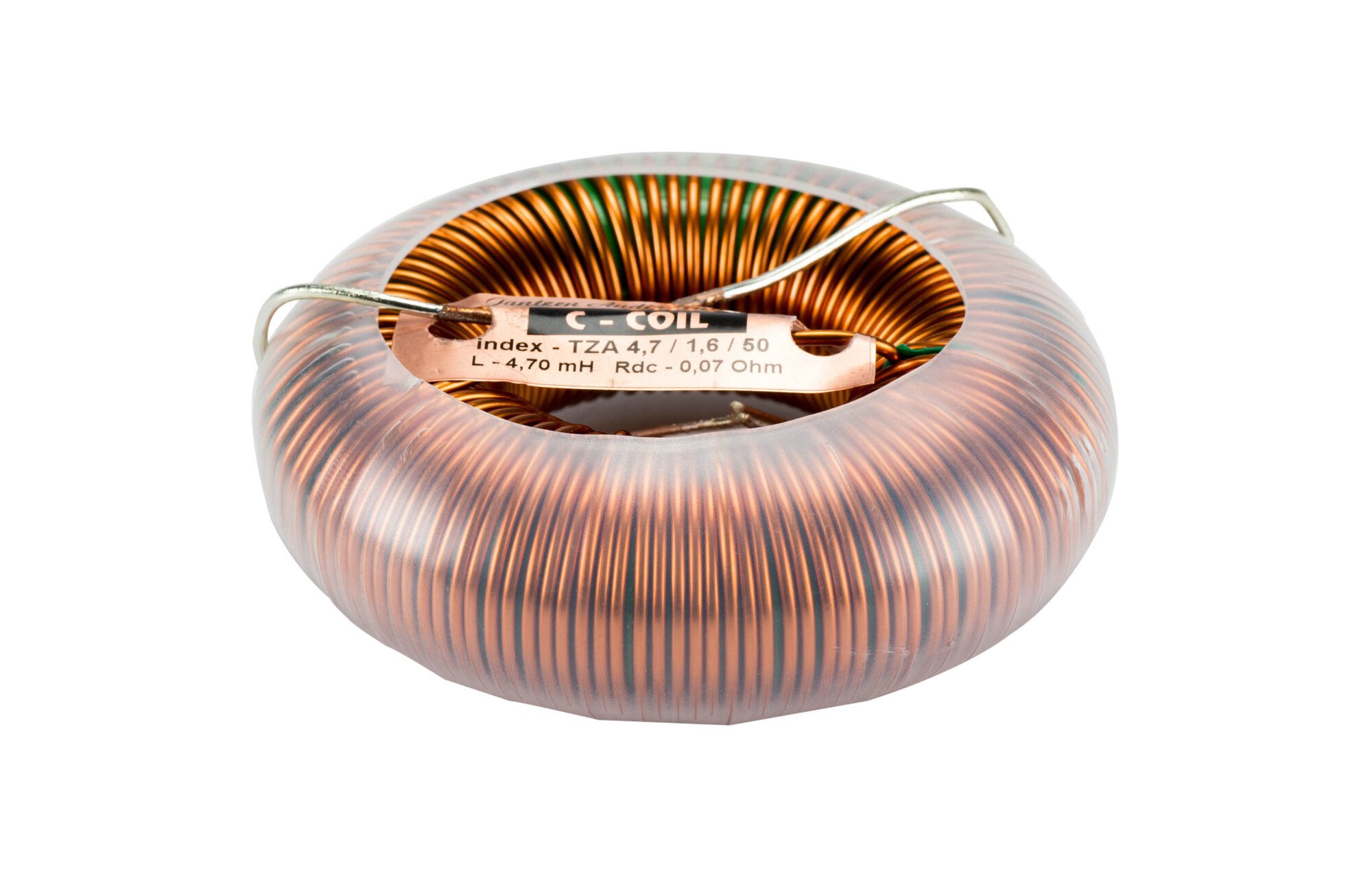 Jantzen Audio 000-6265 | 5,0 mH | 0,07 ohm | 5% | 13 AWG |  C-Coil tekercs tekercs