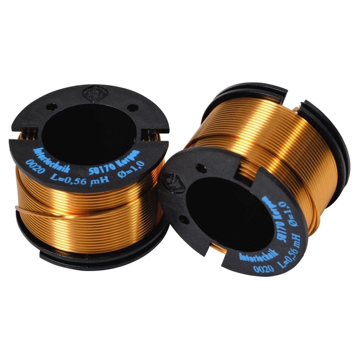 Intertechnik Légmagos tekercs – 0,33 mH | LU44 | DCR 0,30 Ω | Cu 1,00 mm | ±3.0%