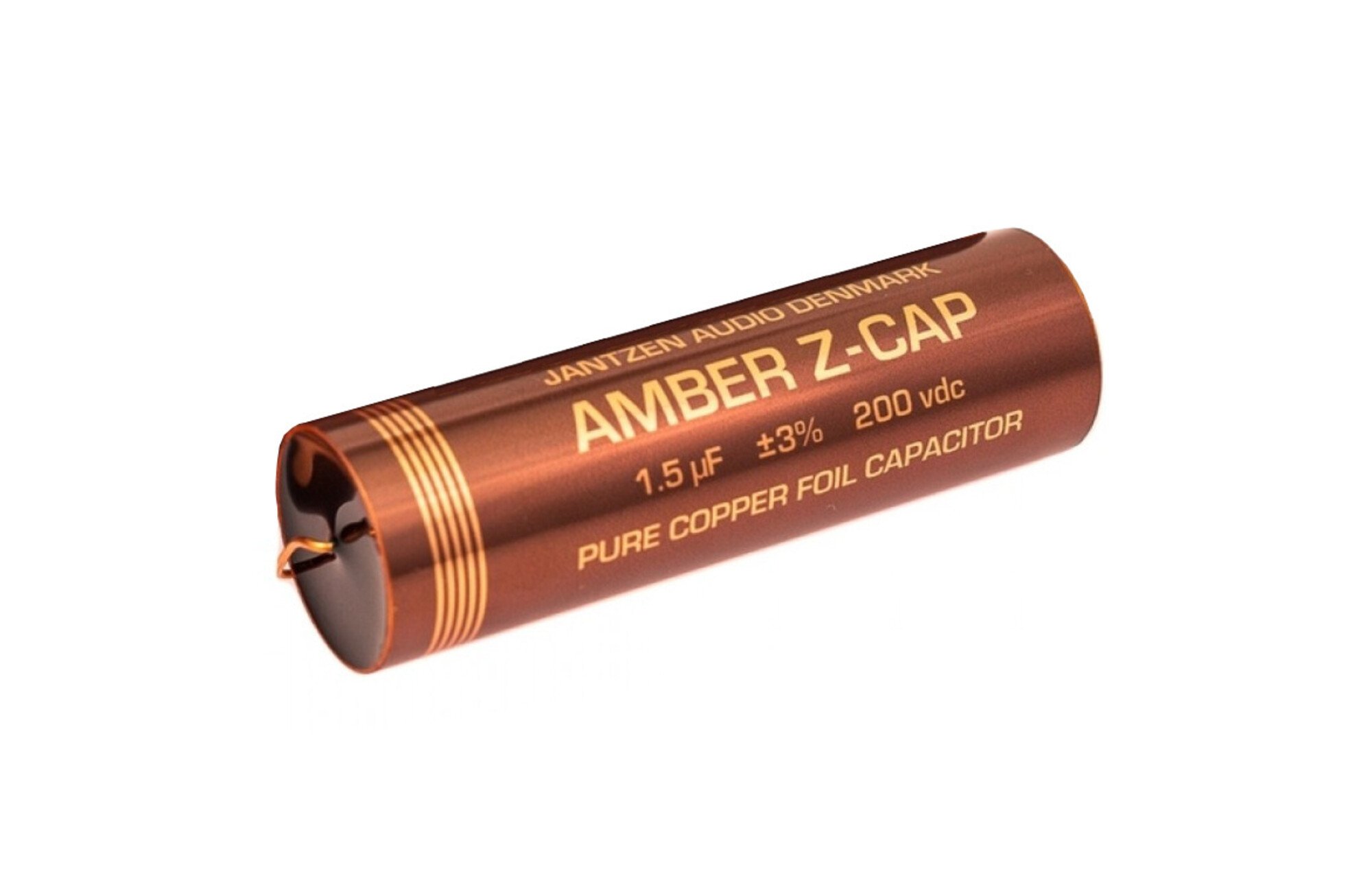 Jantzen Audio 001-7224 | 1,5 uF | 5% | 200 V | Amber Z-Cap kondenzátor