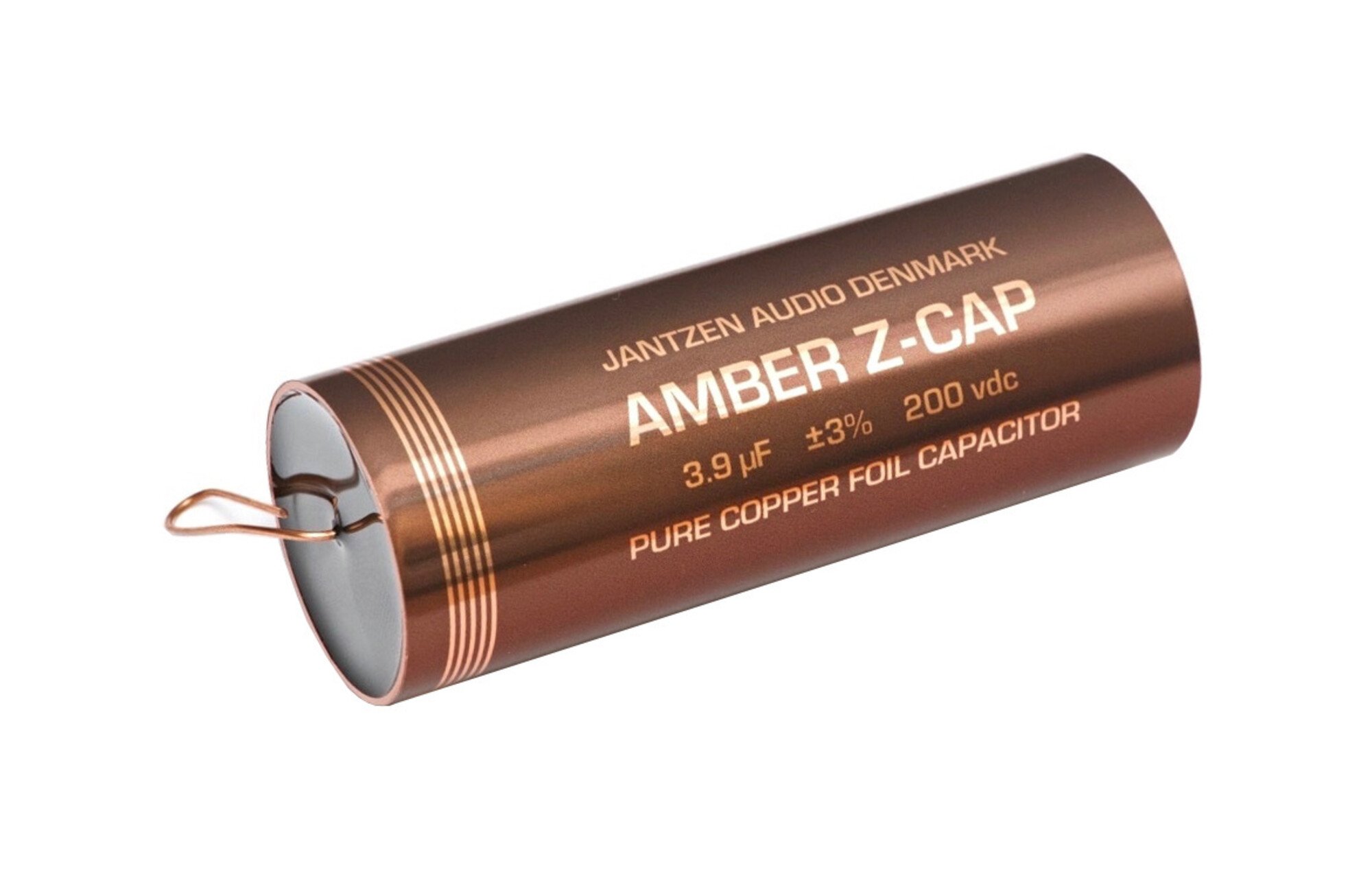 Jantzen Audio 001-7237 | 3,9 uF | 5% | 200 V | Amber Z-Cap kondenzátor