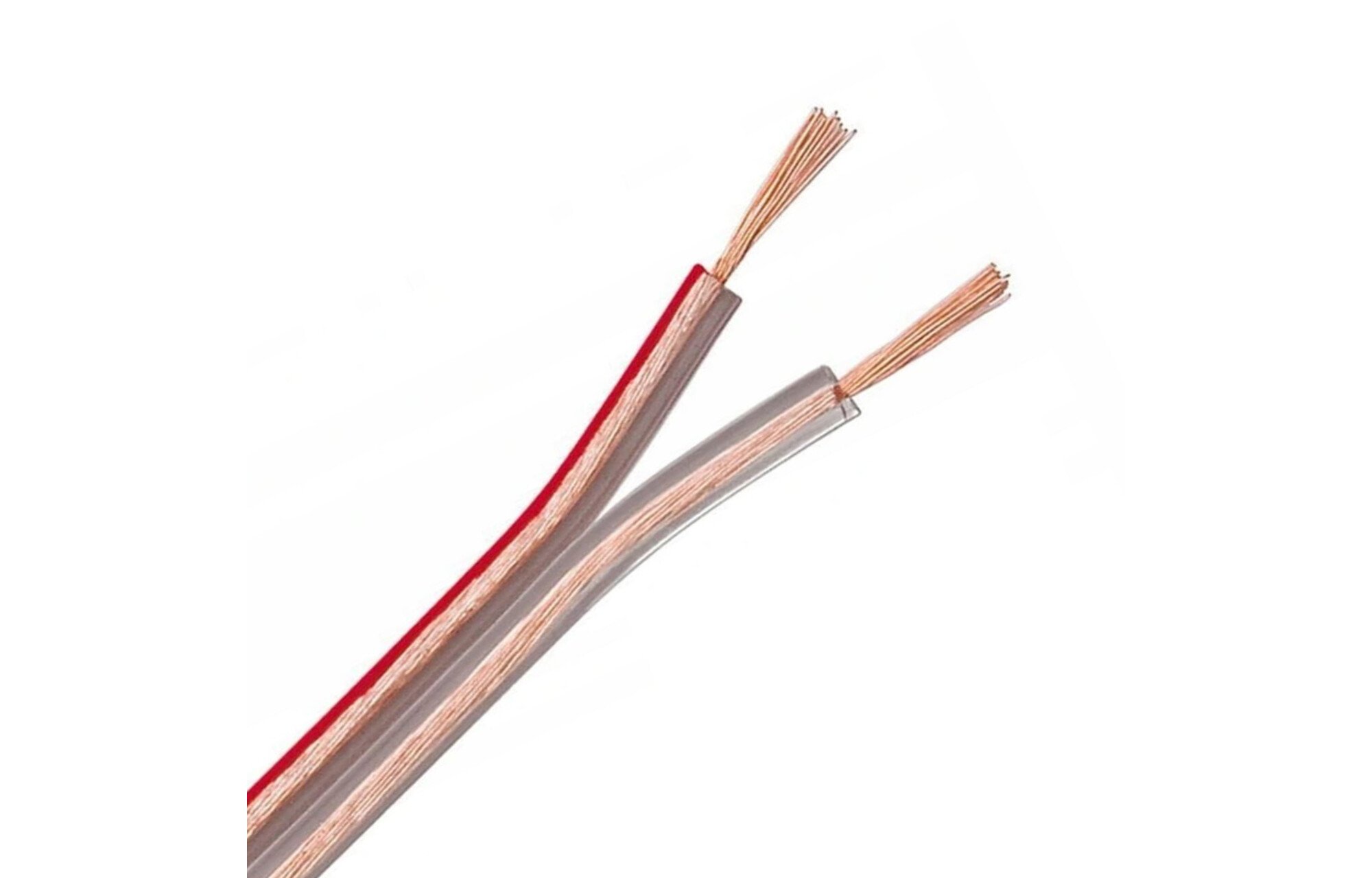 Jantzen Audio 006-0110 Átlátszó sodrott kábel 2, 5 mm² OFC - 1 méter