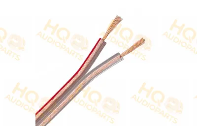 Jantzen Audio 006-0110 Átlátszó sodrott kábel 2, 5 mm² OFC - 1 méter