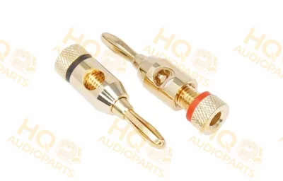 Jantzen Audio 012-0140 Arany Banán dugó pár 4mm