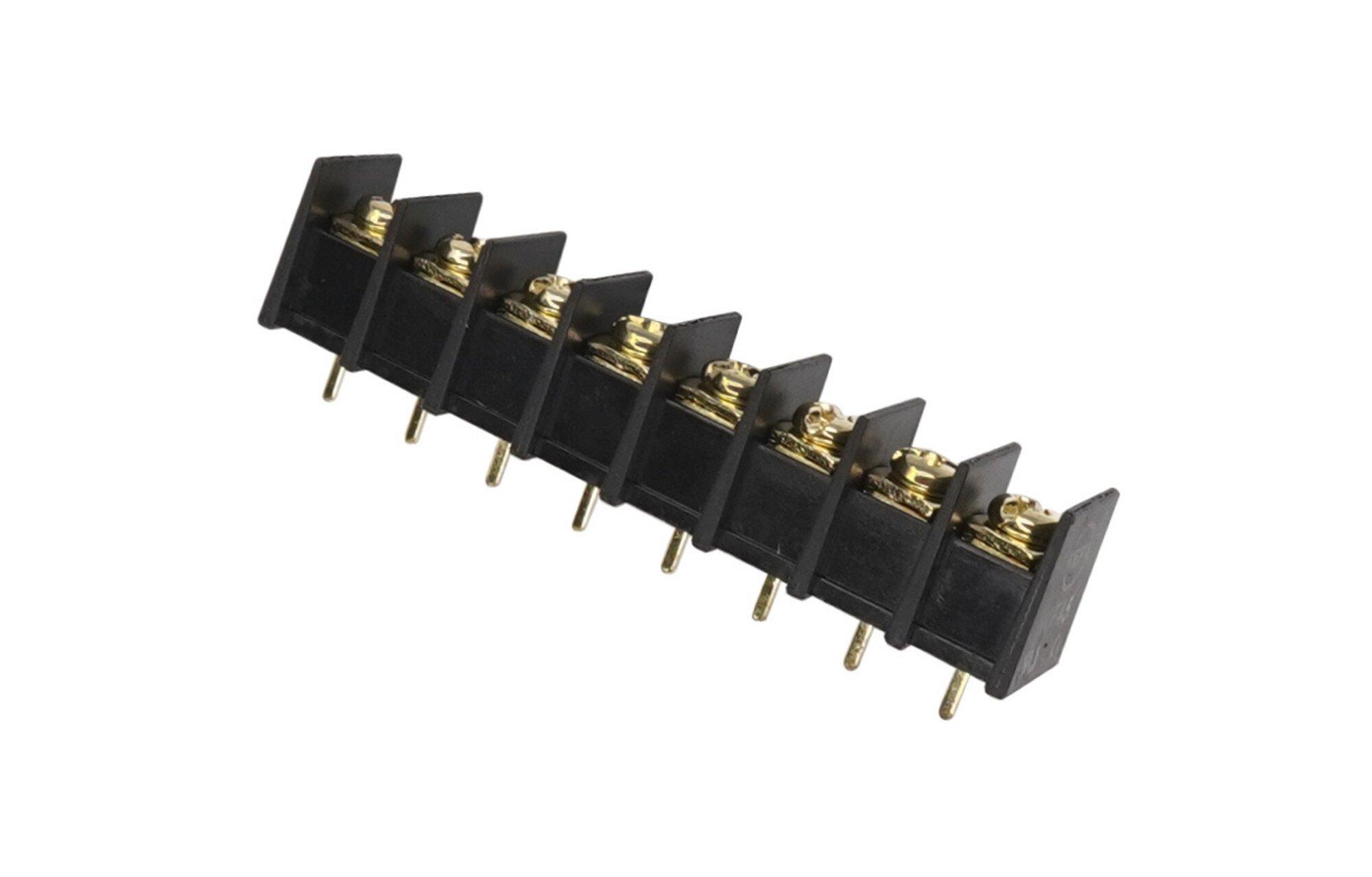 Jantzen Audio 012-0360 Aranyozott csavaros csatlakozók PCB rögzítéshez | 8 tűs