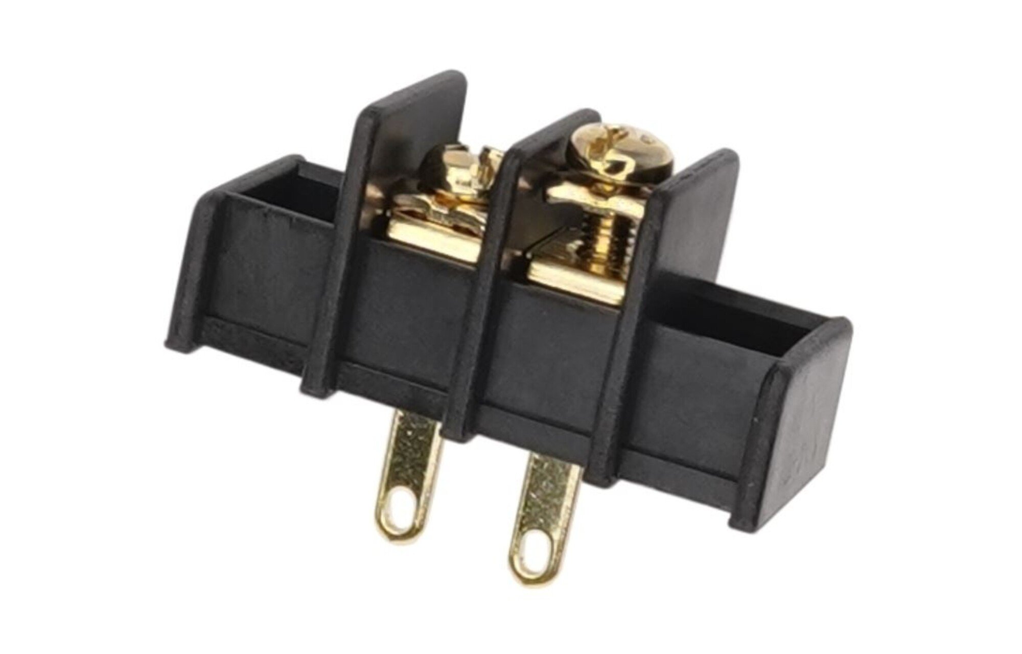 Jantzen Audio 012-0361 Aranyozott csavaros csatlakozók PCB rögzítéshez | 8 tűs Aranyozott csavaros csatlakozók PCB szereléshez | 2-tűs