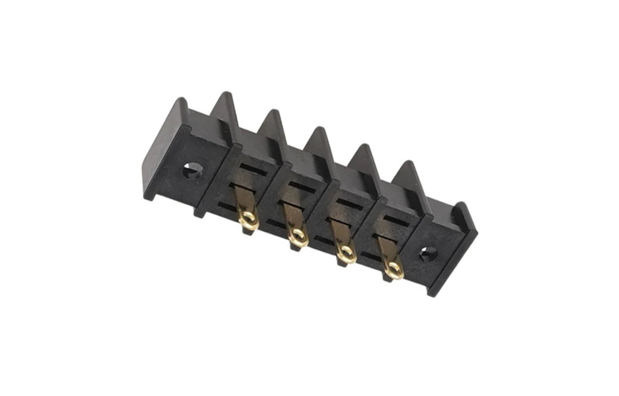 Jantzen Audio 012-0362 Aranyozott csavaros csatlakozók PCB szereléshez | 4-tűs