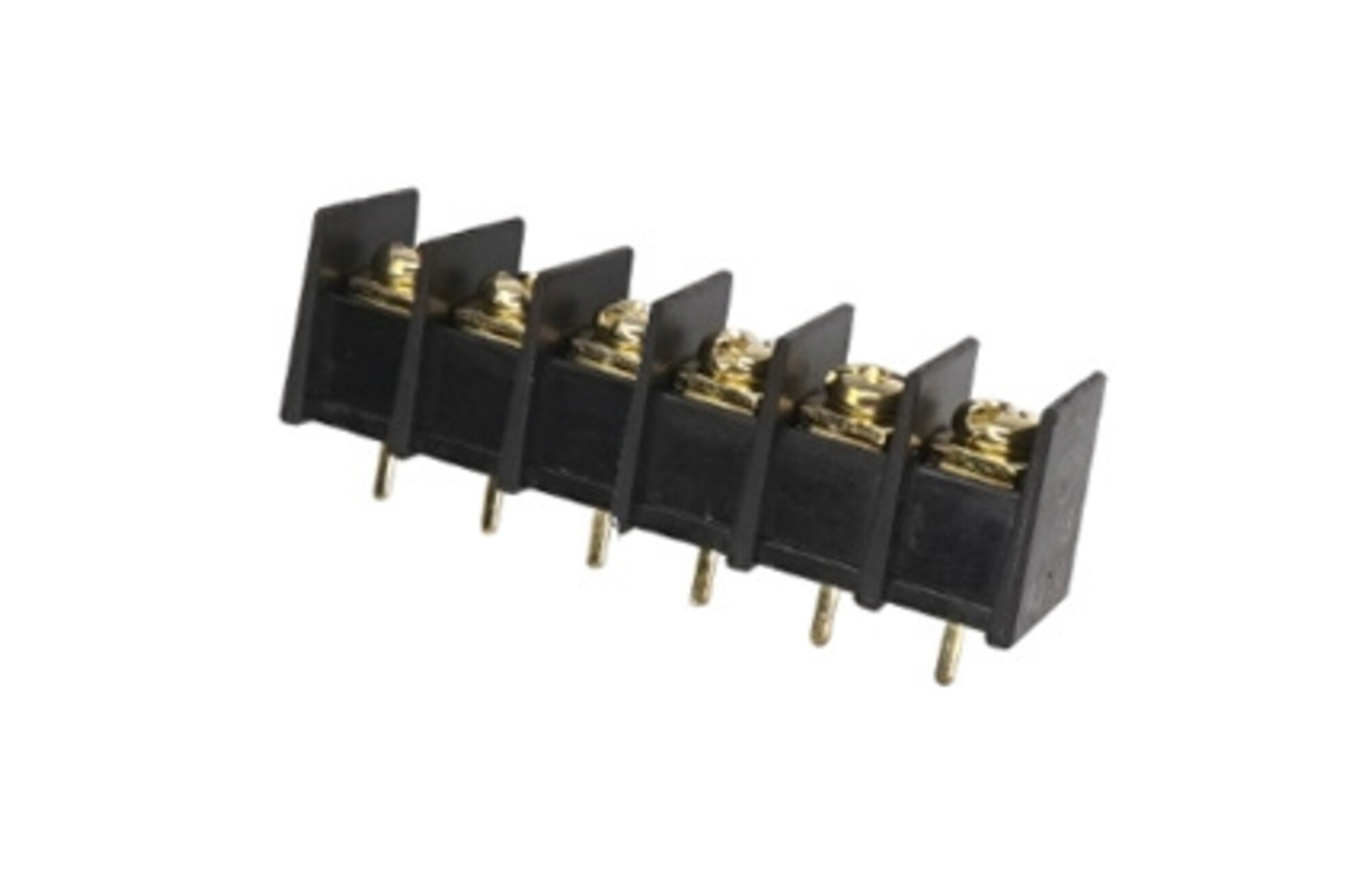 Jantzen Audio 012-0363 Aranyozott csavaros csatlakozók PCB szereléshez | 6-tűs