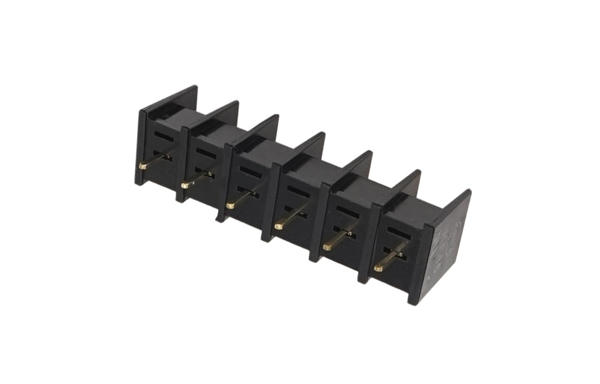 Jantzen Audio 012-0363 Aranyozott csavaros csatlakozók PCB szereléshez | 6-tűs