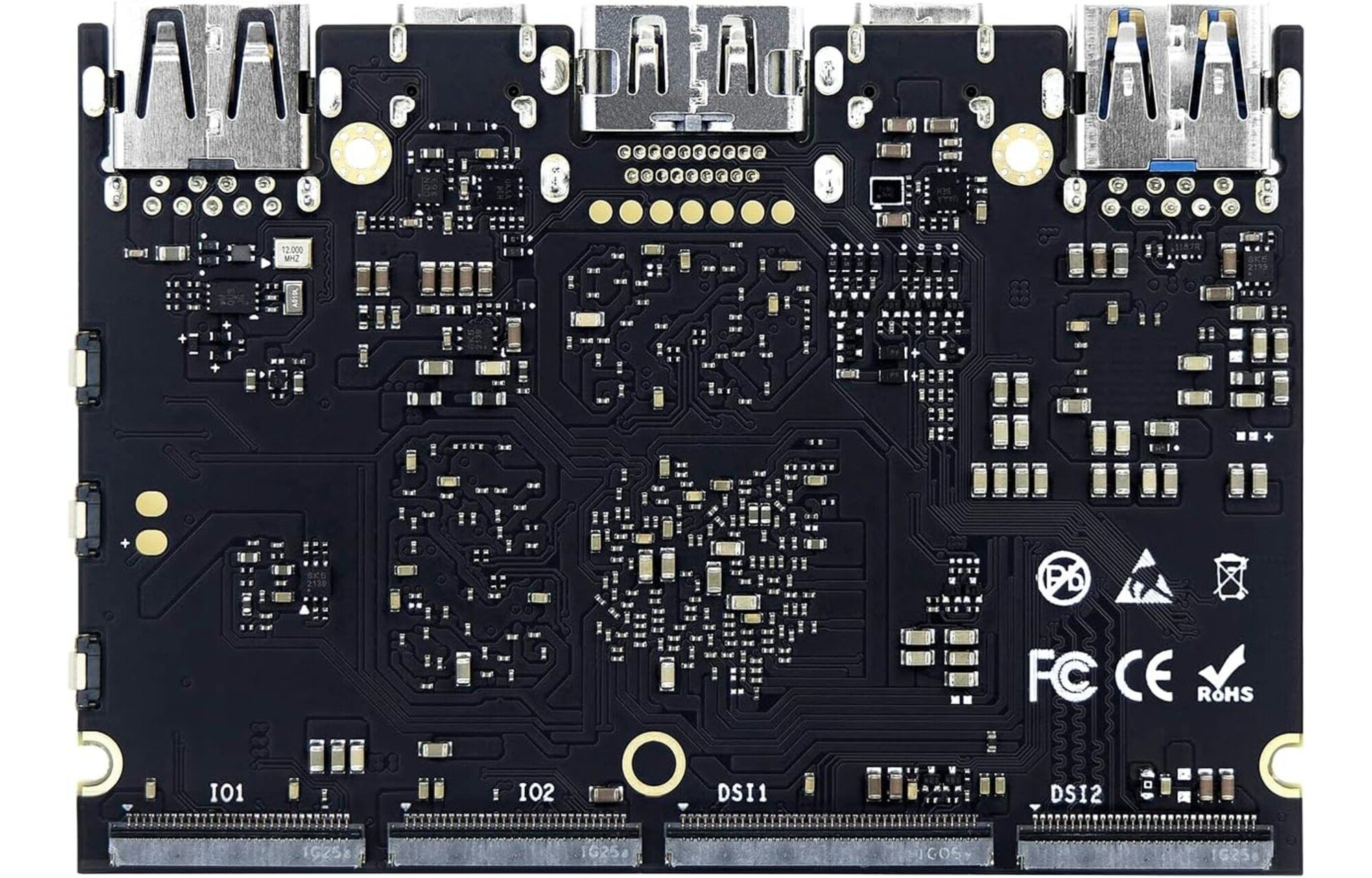 Khadas Edge2 ARM PC Pro egylapos számítógép