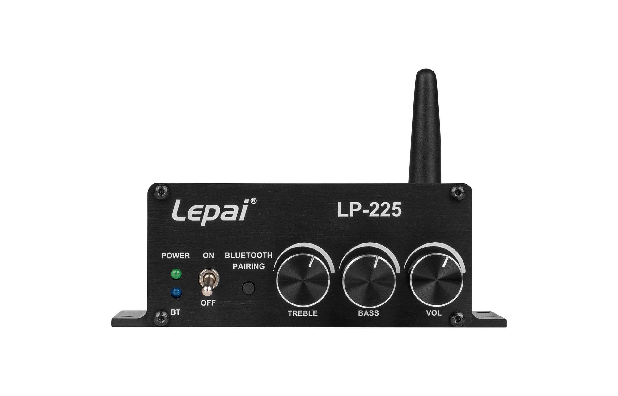 Lepai LP-225 12-20 VDC 2 x 25W Mini Bluetooth erősítő | Line Input | előerősítő Line Output