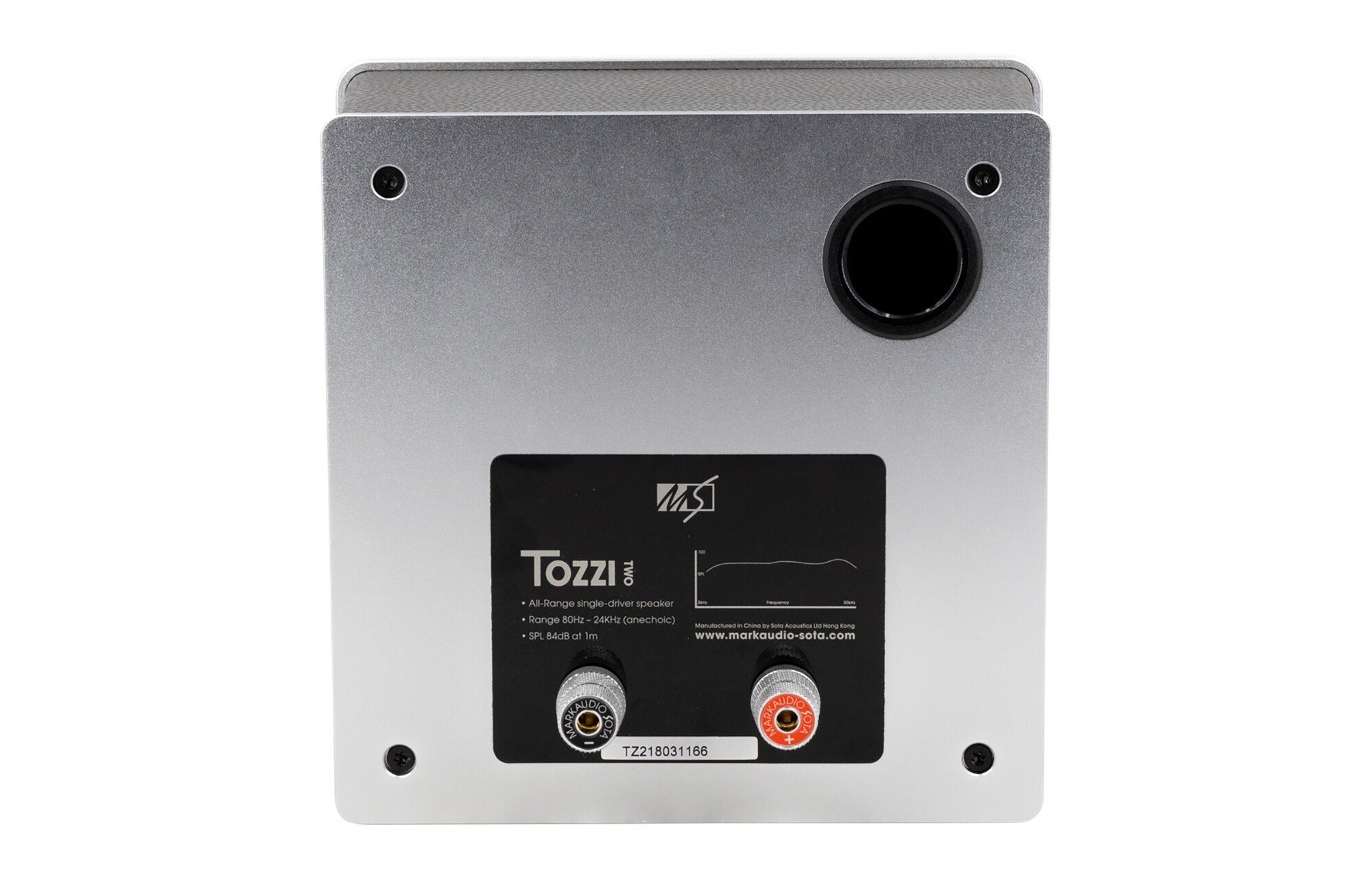 Markaudio Tozzi Two ezüst hangfal